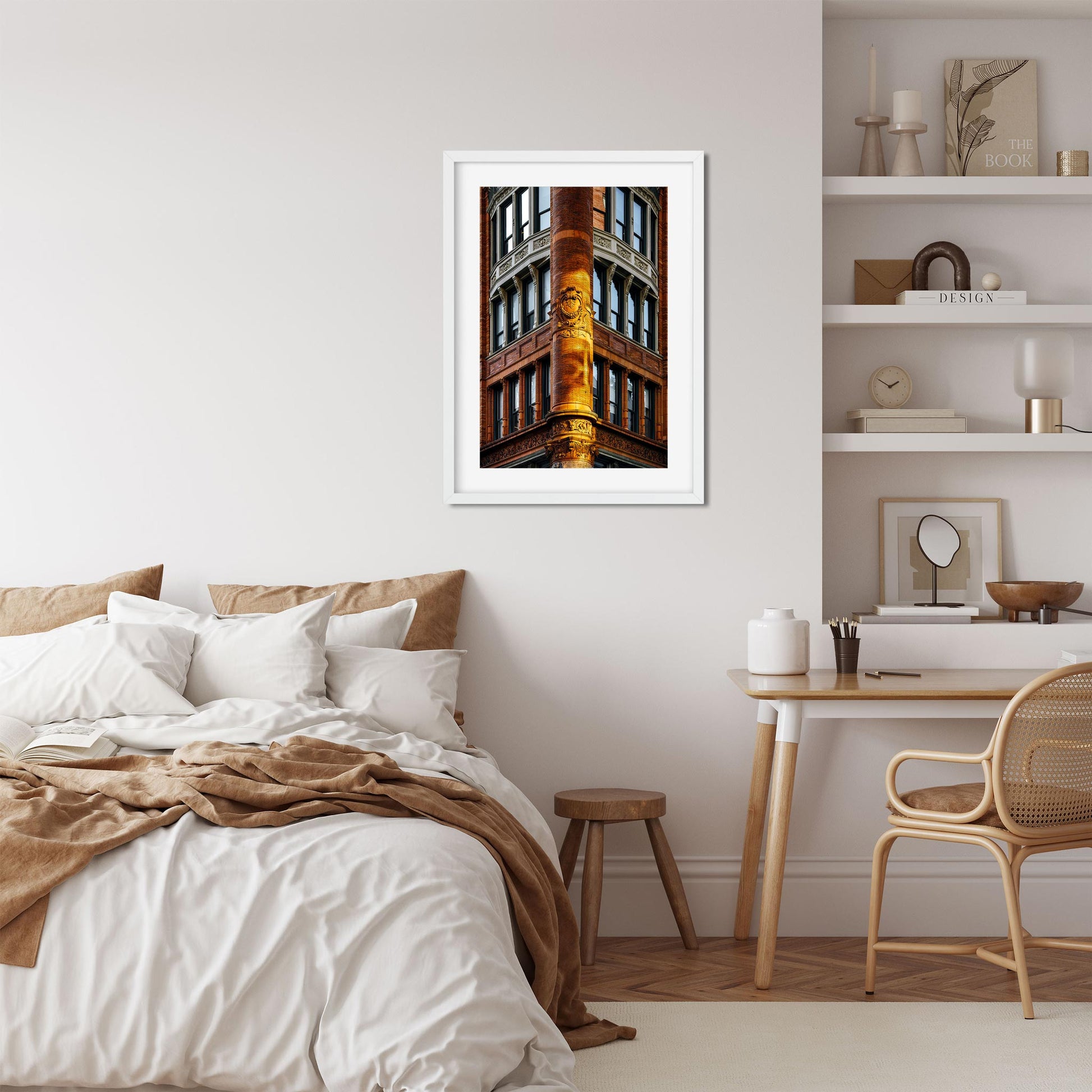 Fine art print of Facade of 841 Broadway Greenwich Village NYC