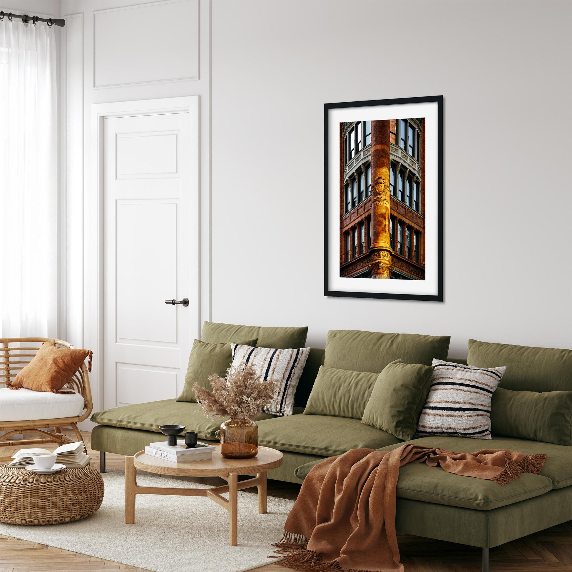 Fine art print of Facade of 841 Broadway Greenwich Village NYC