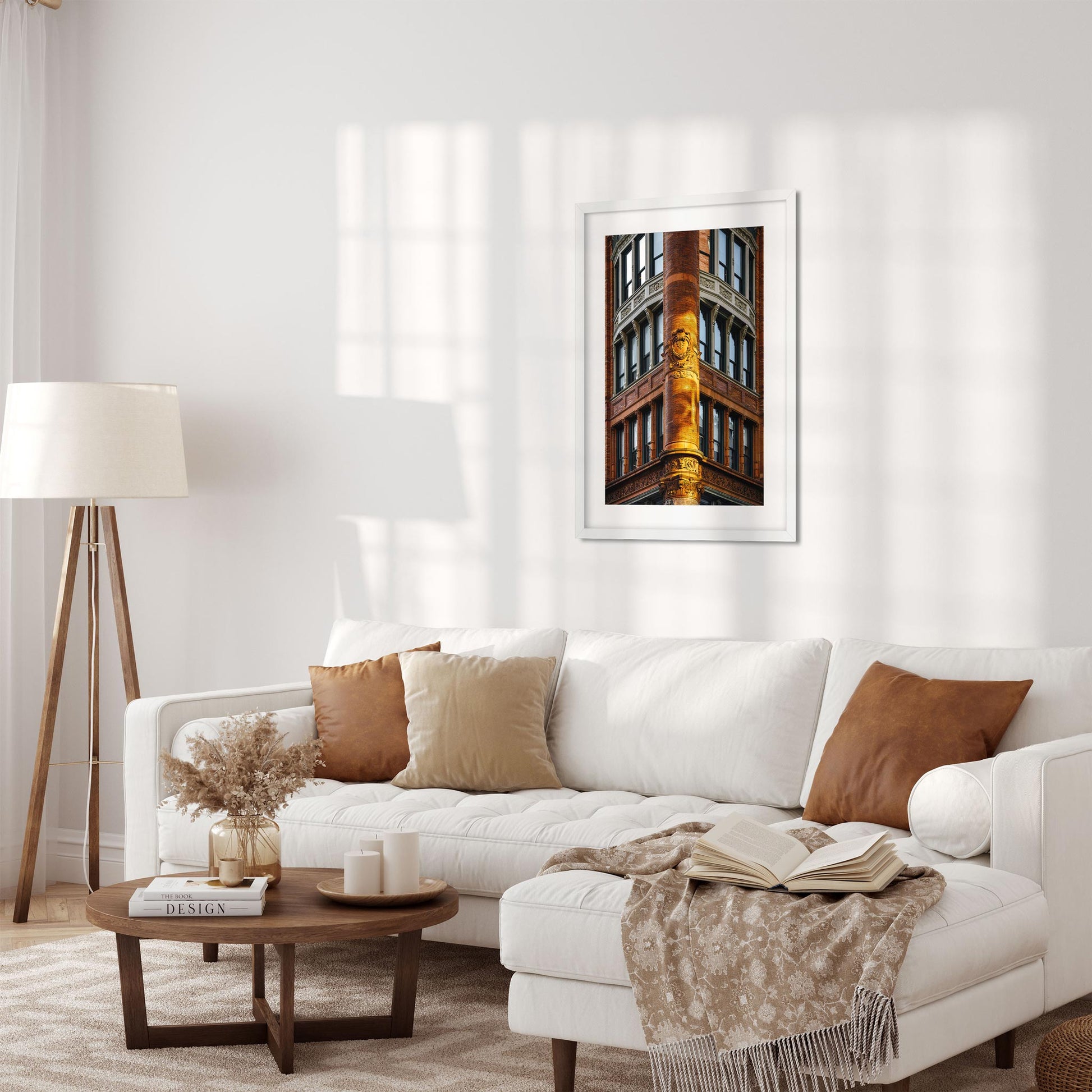 Fine art print of Facade of 841 Broadway Greenwich Village NYC