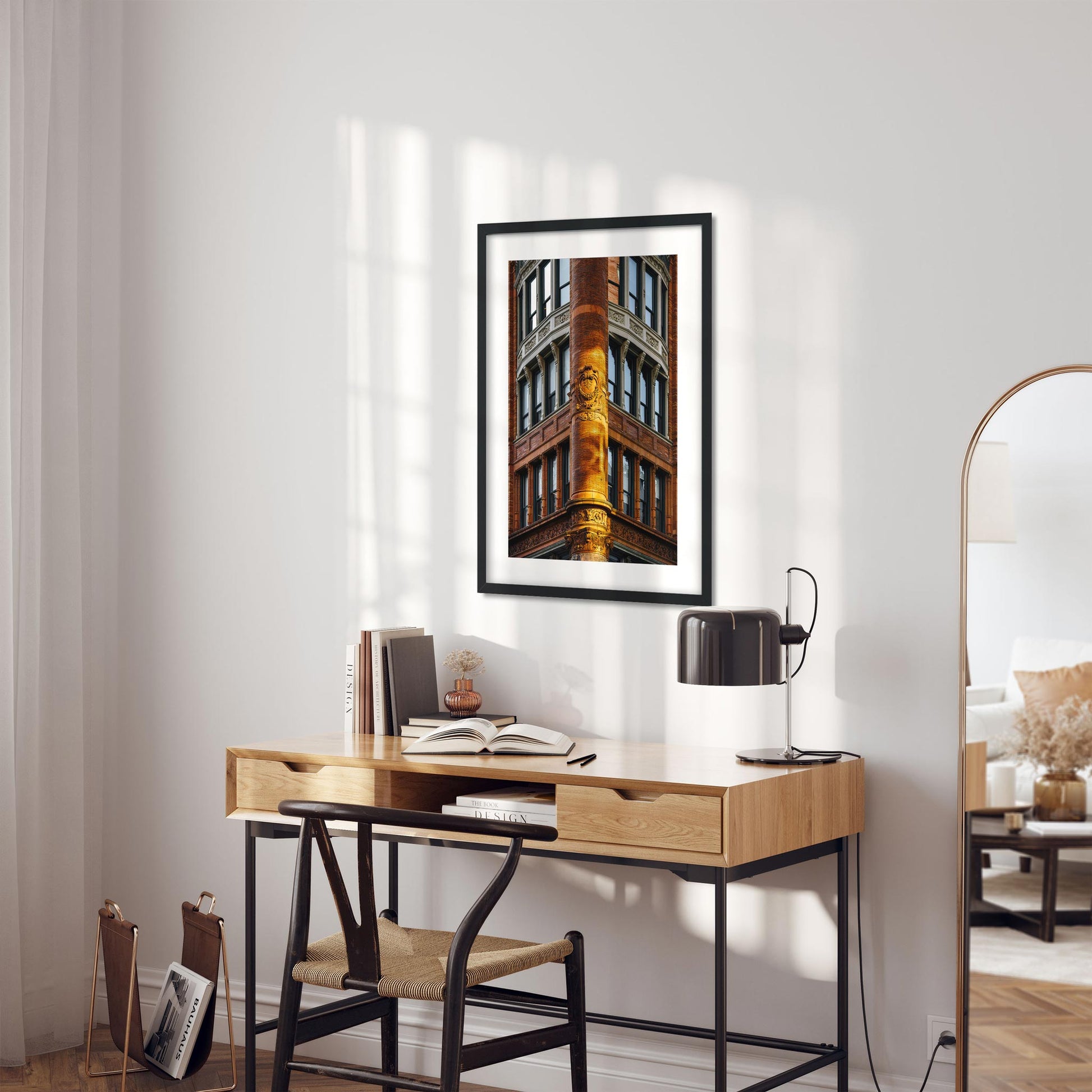 Fine art print of Facade of 841 Broadway Greenwich Village NYC