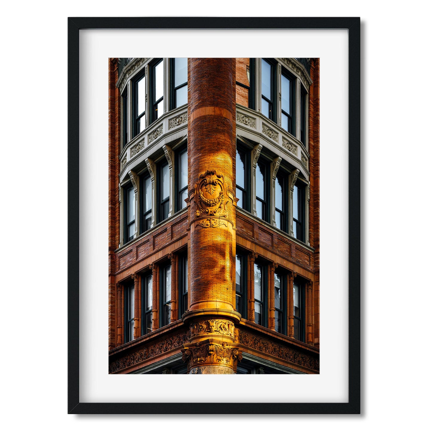 Fine art print of Facade of 841 Broadway Greenwich Village NYC