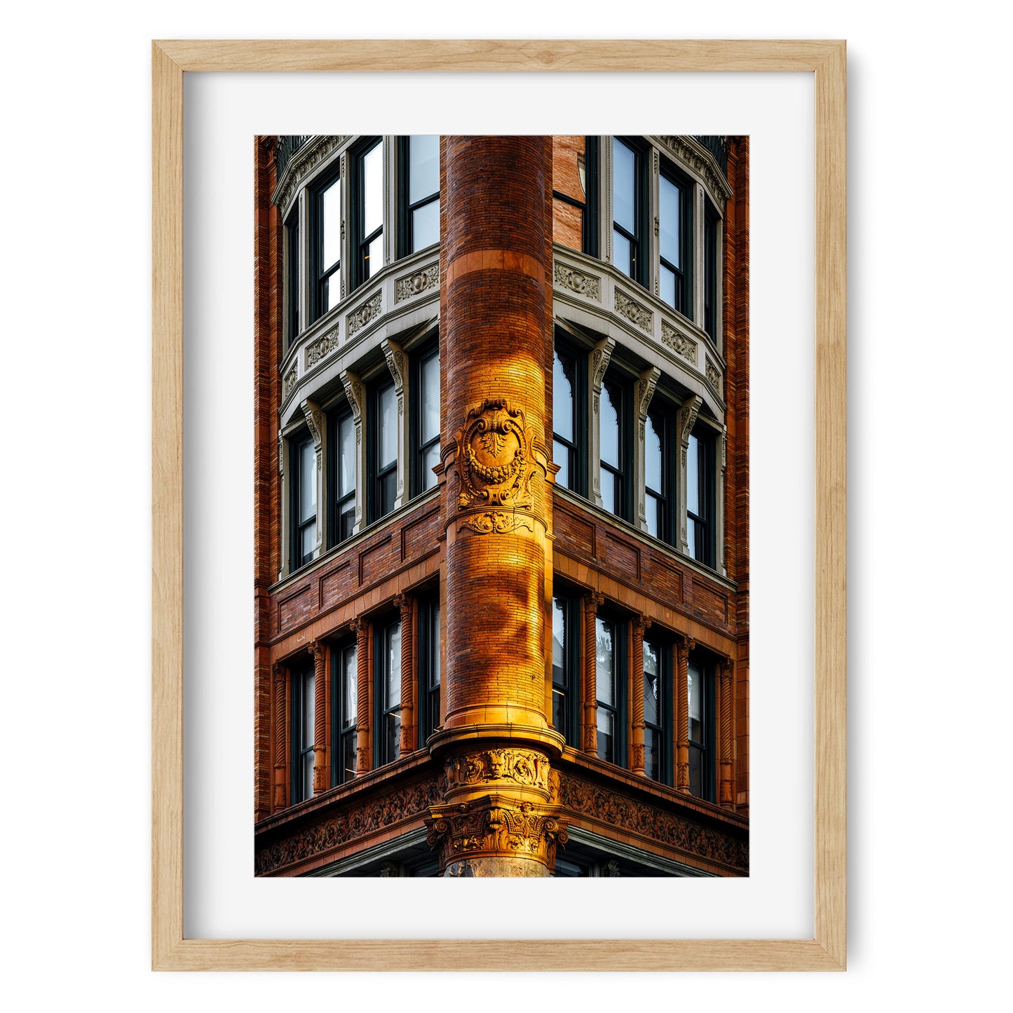 Fine art print of Facade of 841 Broadway Greenwich Village NYC