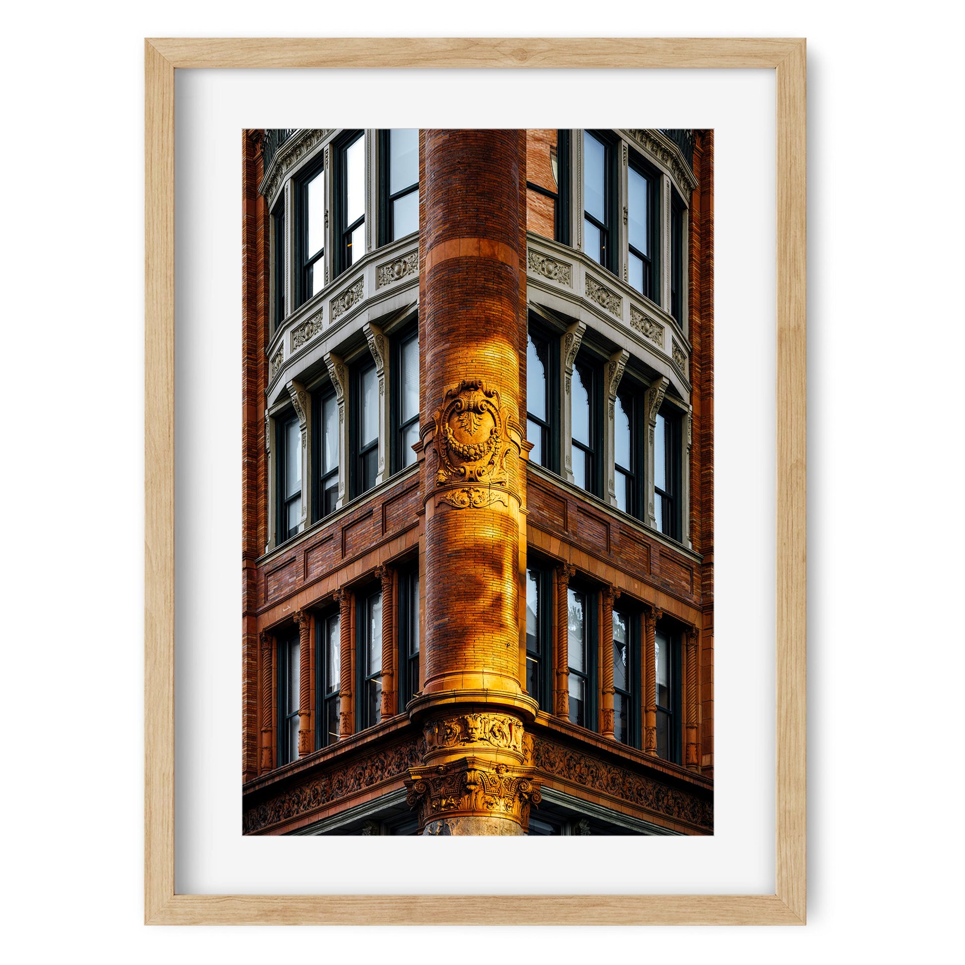 Fine art print of Facade of 841 Broadway Greenwich Village NYC