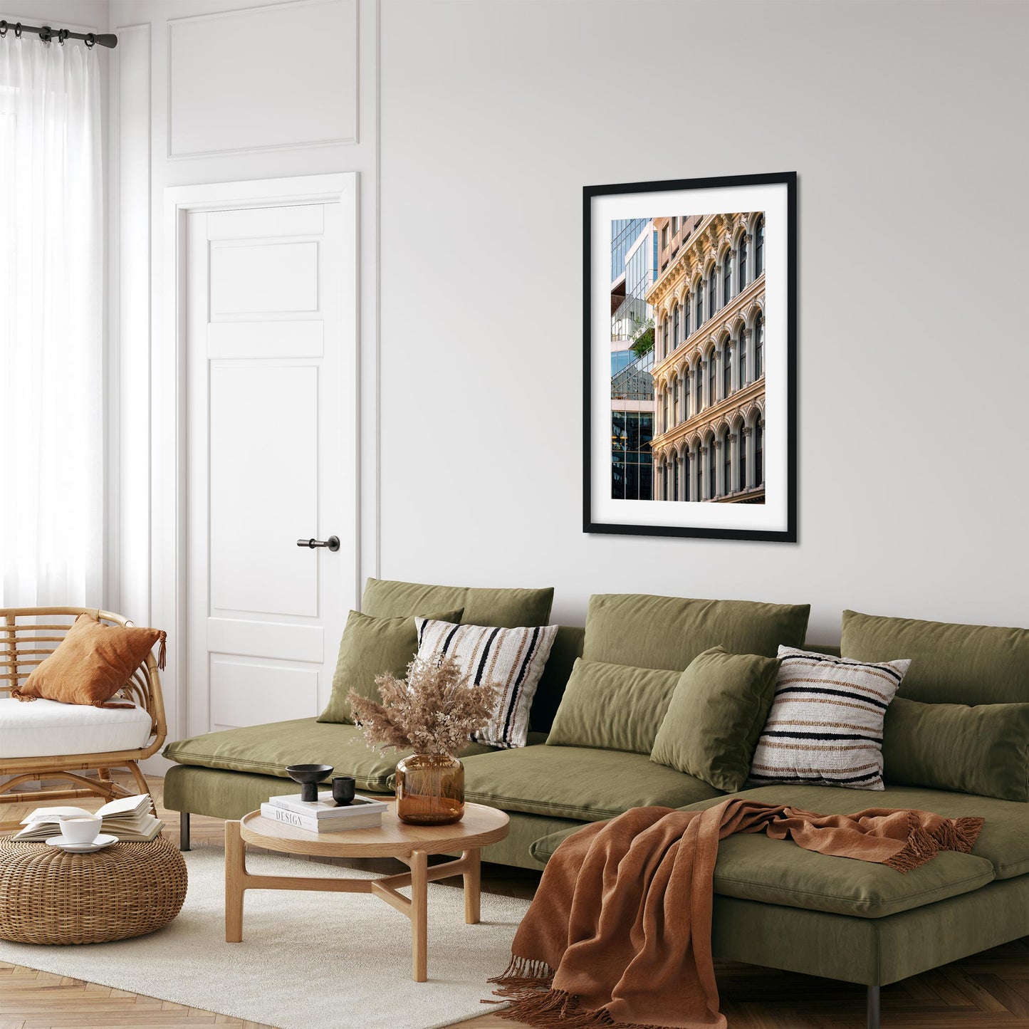 Fine art print of Facade of 799 Broadway Greenwich Village NYC