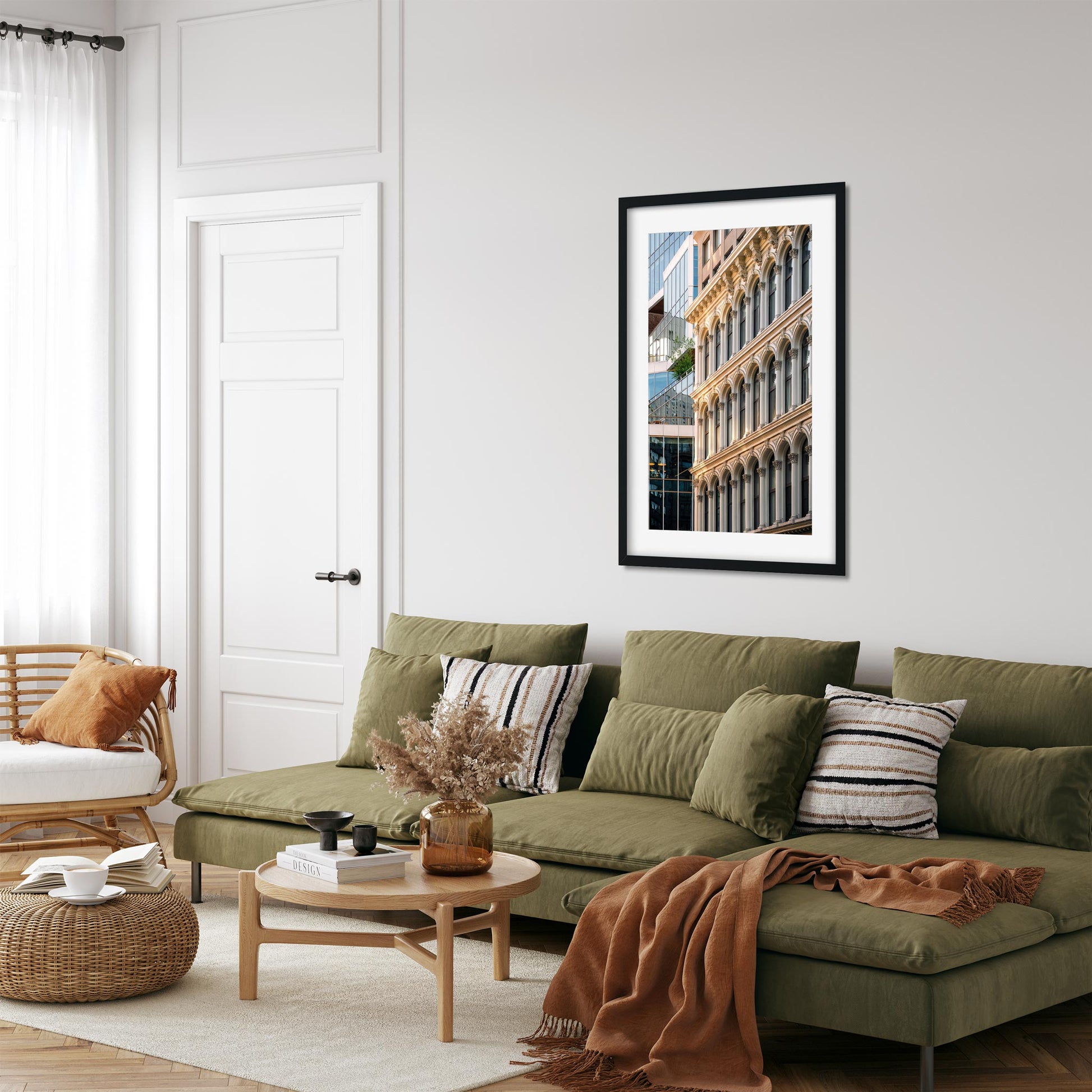 Fine art print of Facade of 799 Broadway Greenwich Village NYC