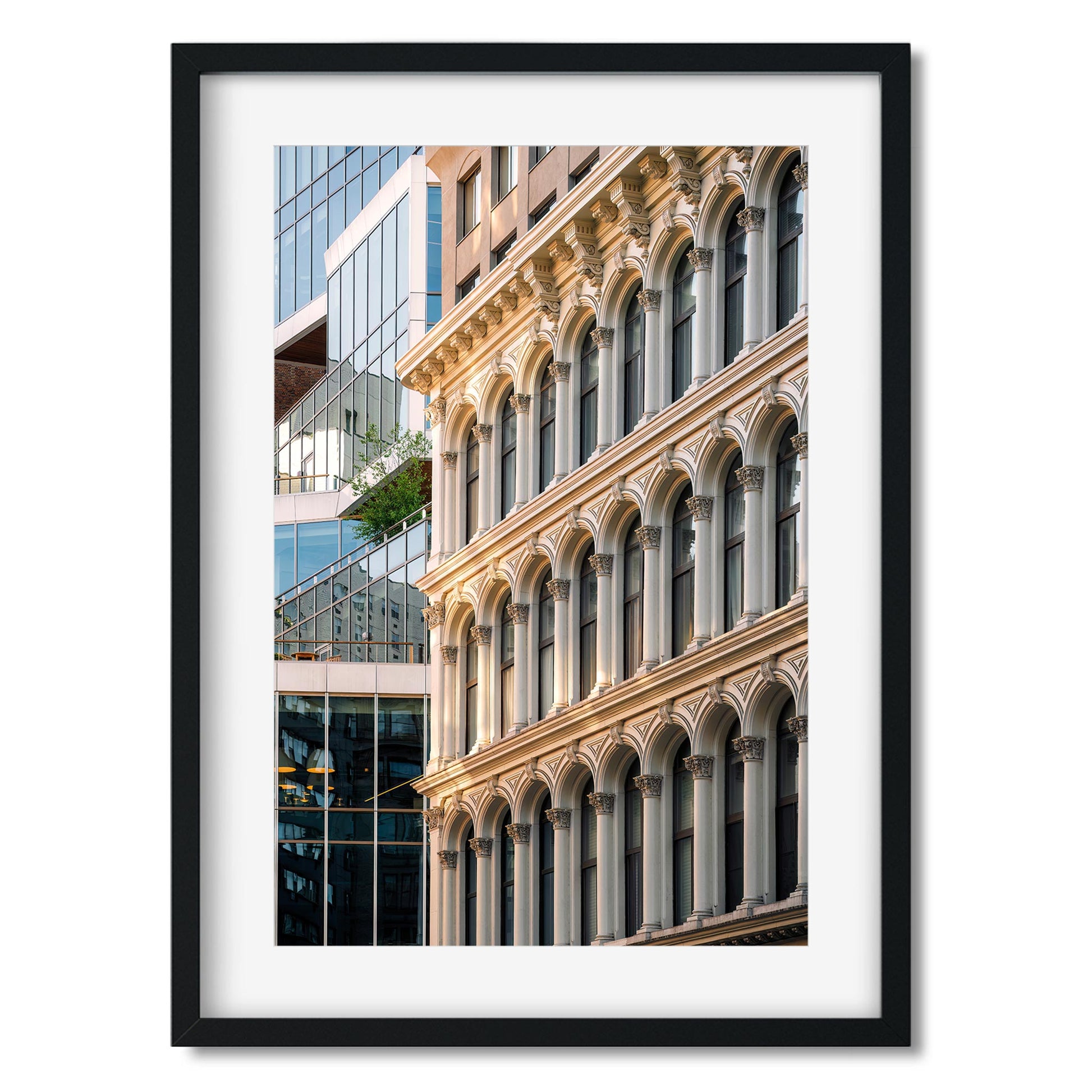 Fine art print of Facade of 799 Broadway Greenwich Village NYC