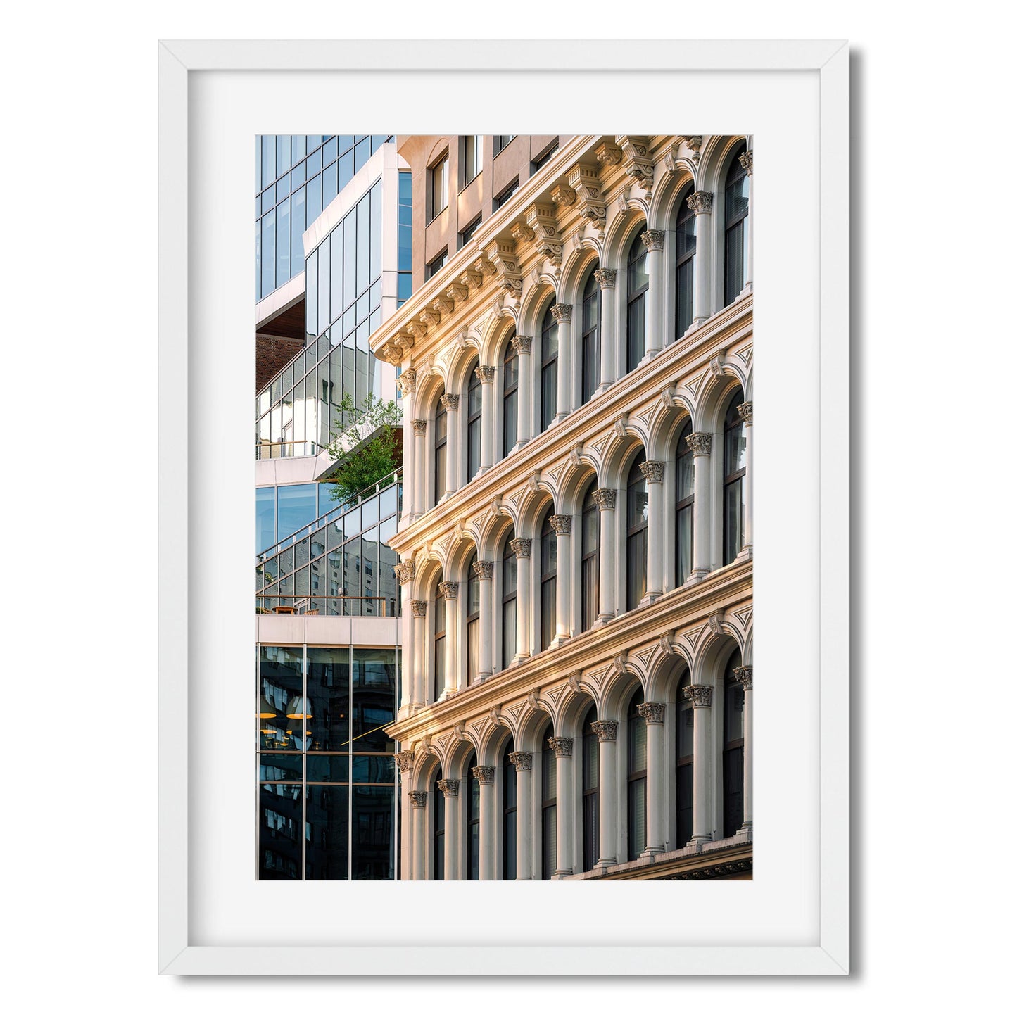 Fine art print of Facade of 799 Broadway Greenwich Village NYC