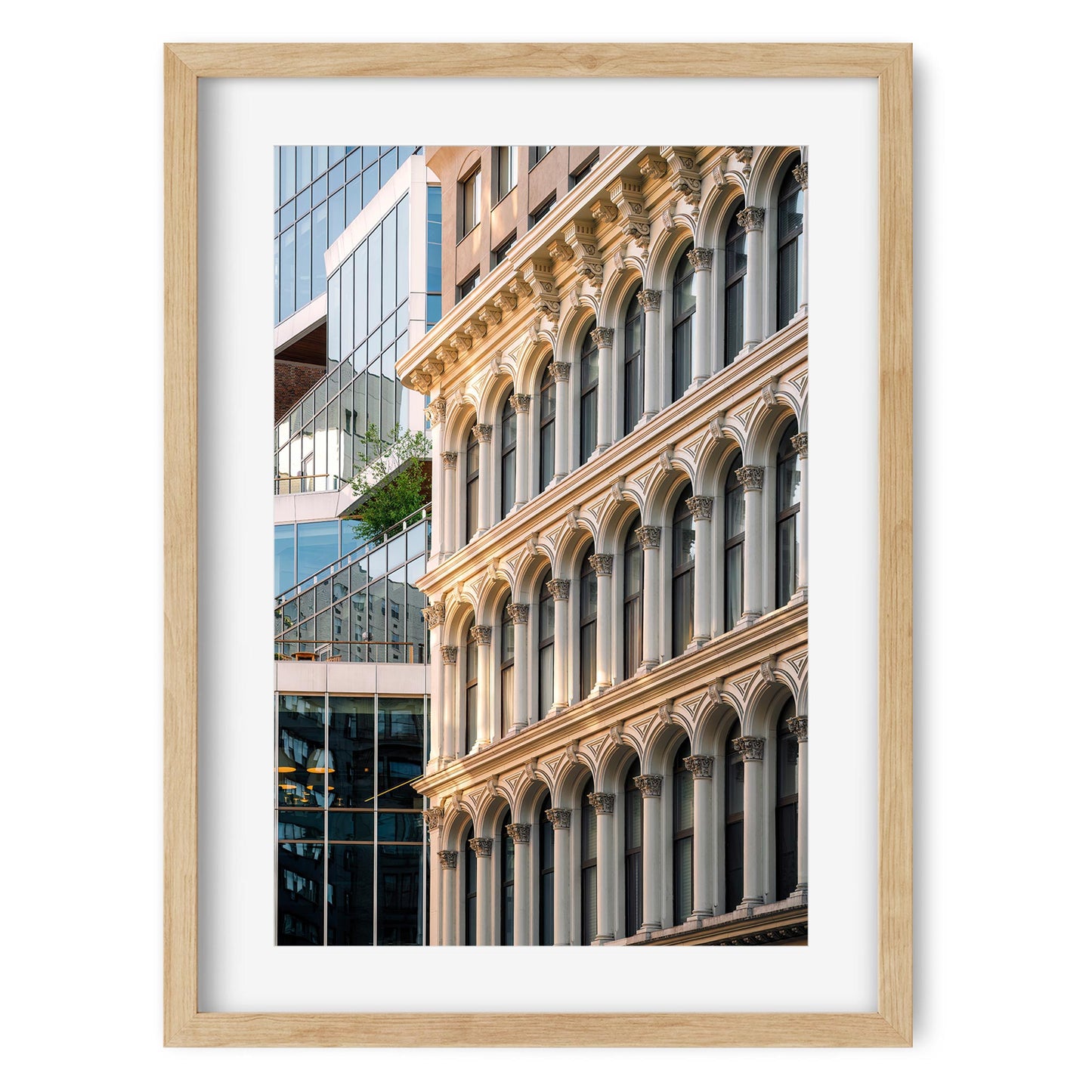 Fine art print of Facade of 799 Broadway Greenwich Village NYC