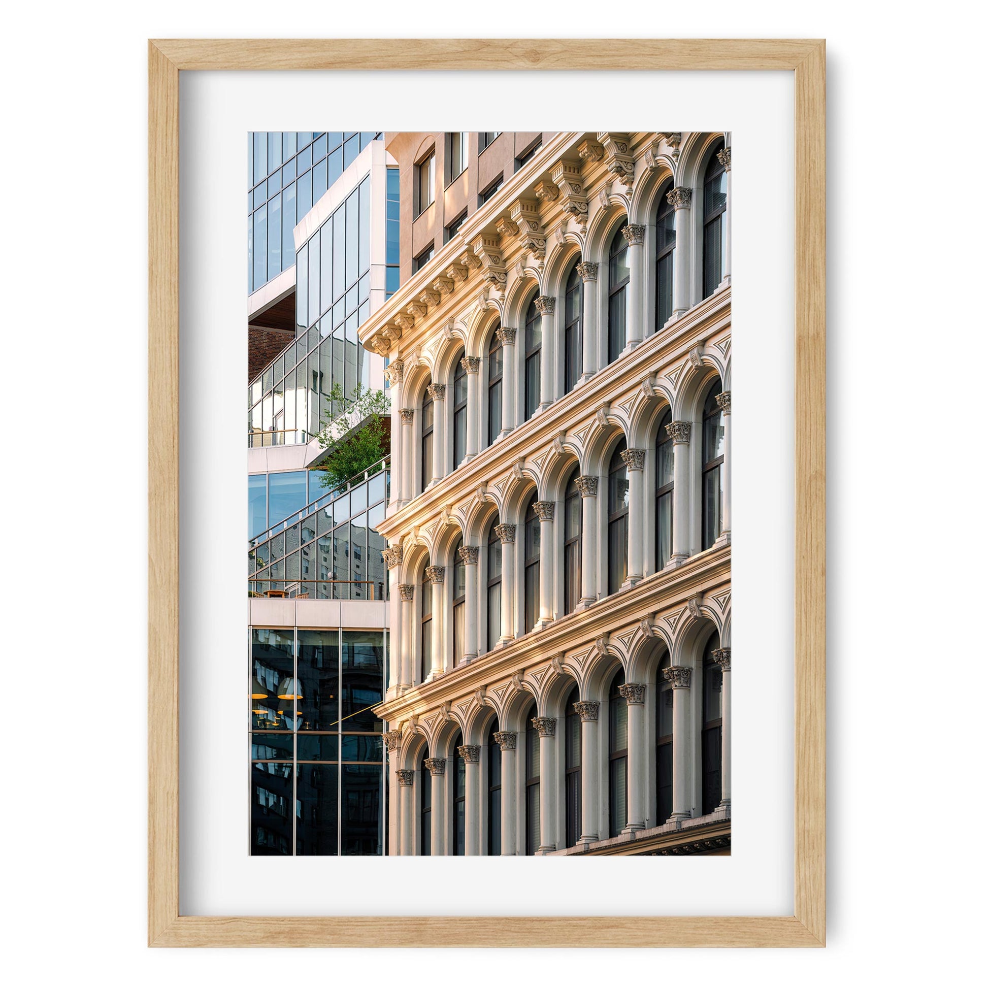 Fine art print of Facade of 799 Broadway Greenwich Village NYC