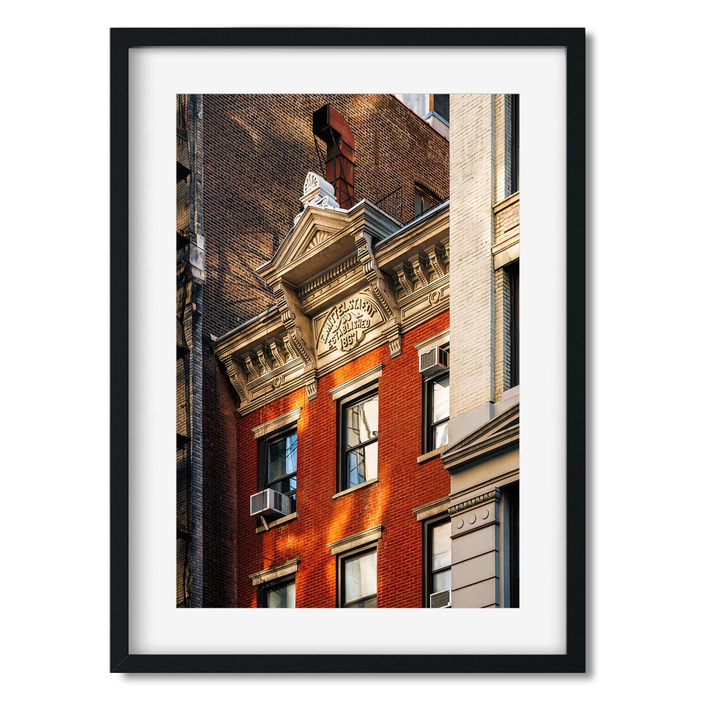 Fine art print of The Mittelstaedt House - 86 University Place New York City