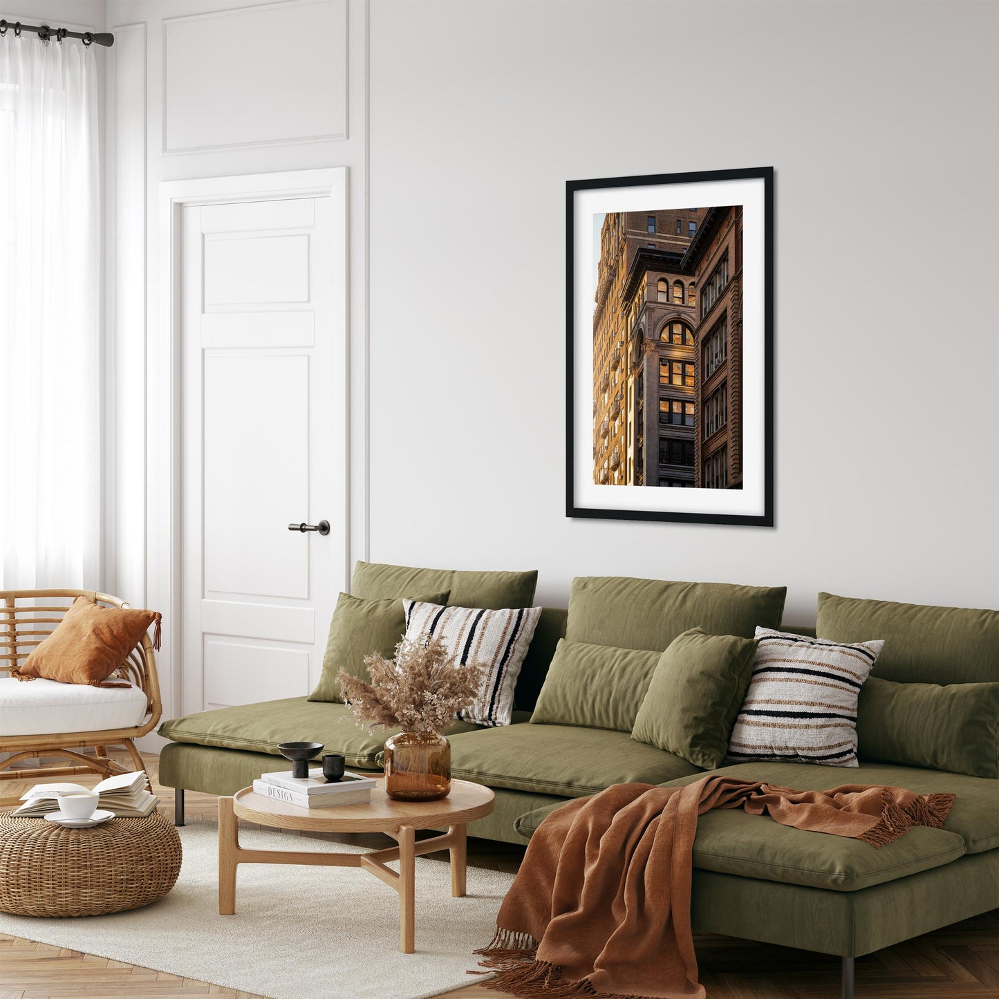 Fine art print of 1 University Place Manhattan Greenwich Village New York City