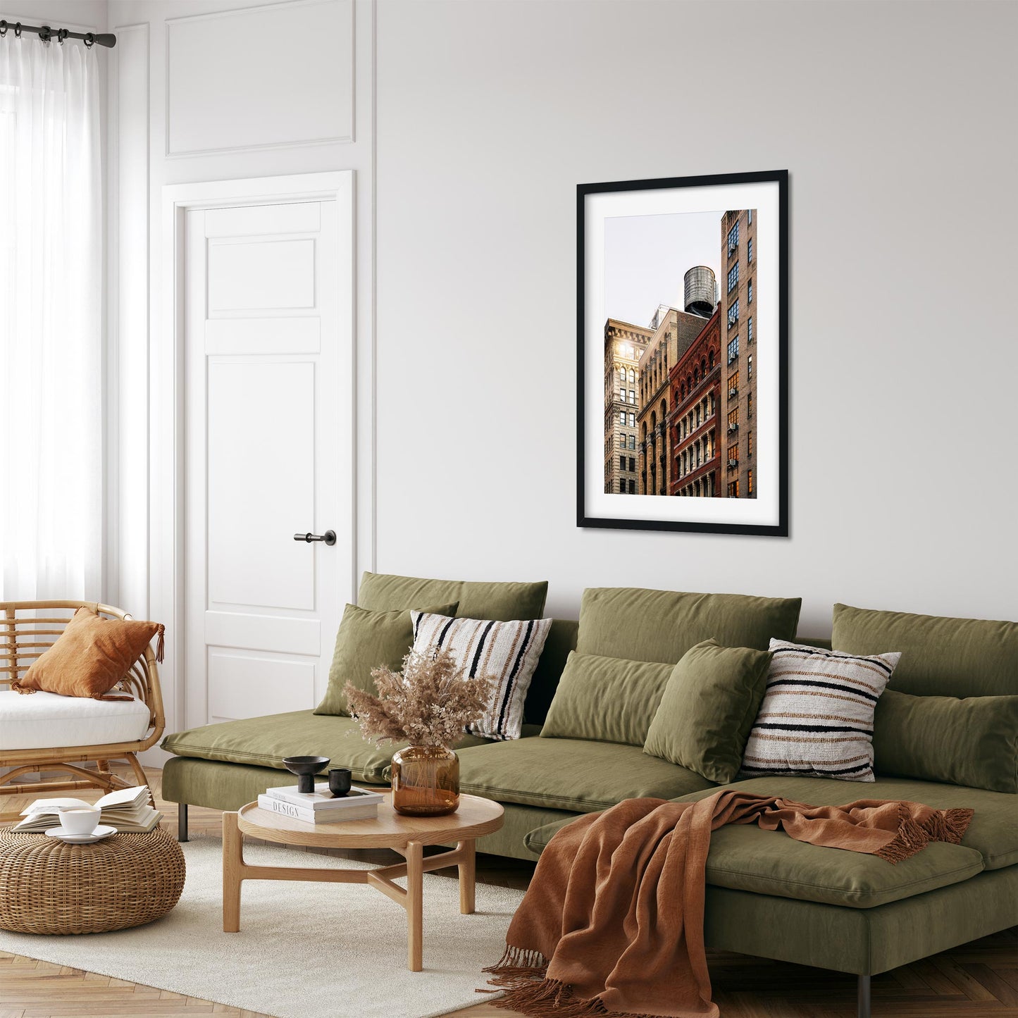 Fine art print of Washington Place Greenwich Village New York City