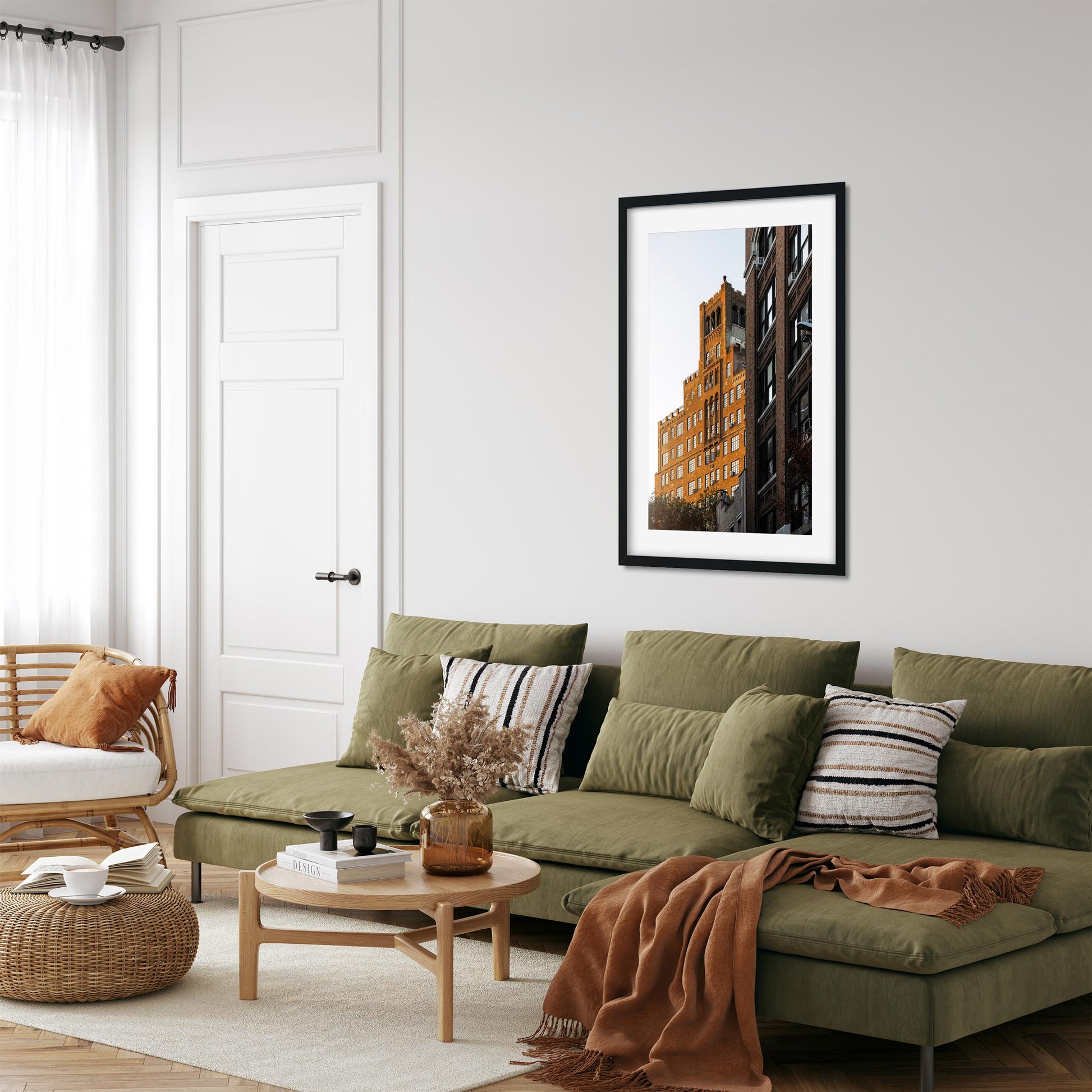 Fine art print of 10 Sheridan Square Greenwich Village New York City