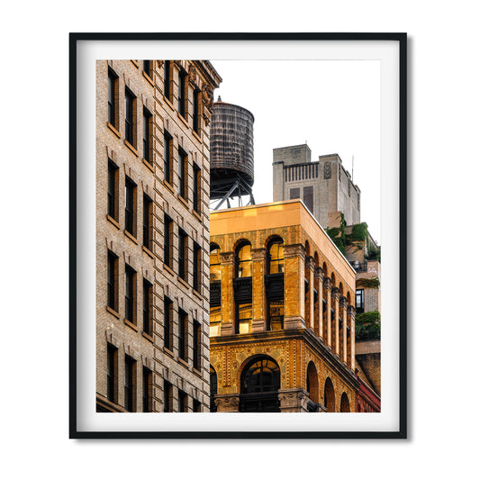 Water Tower on 19 W 4th Street Greenwich Village Manhattan New York City