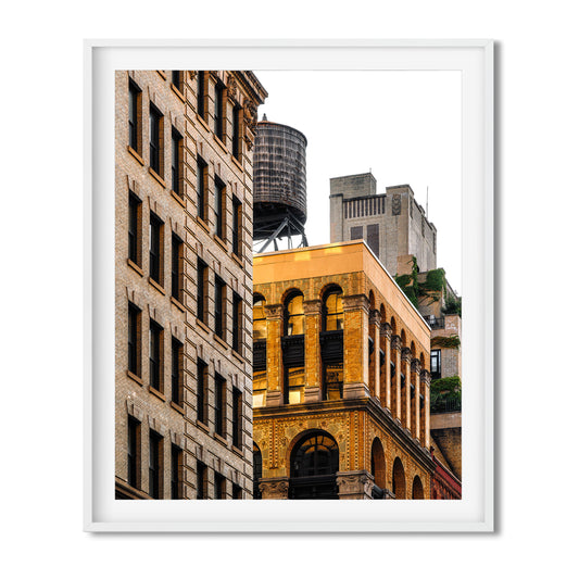 Water Tower on 19 W 4th Street Greenwich Village Manhattan New York City