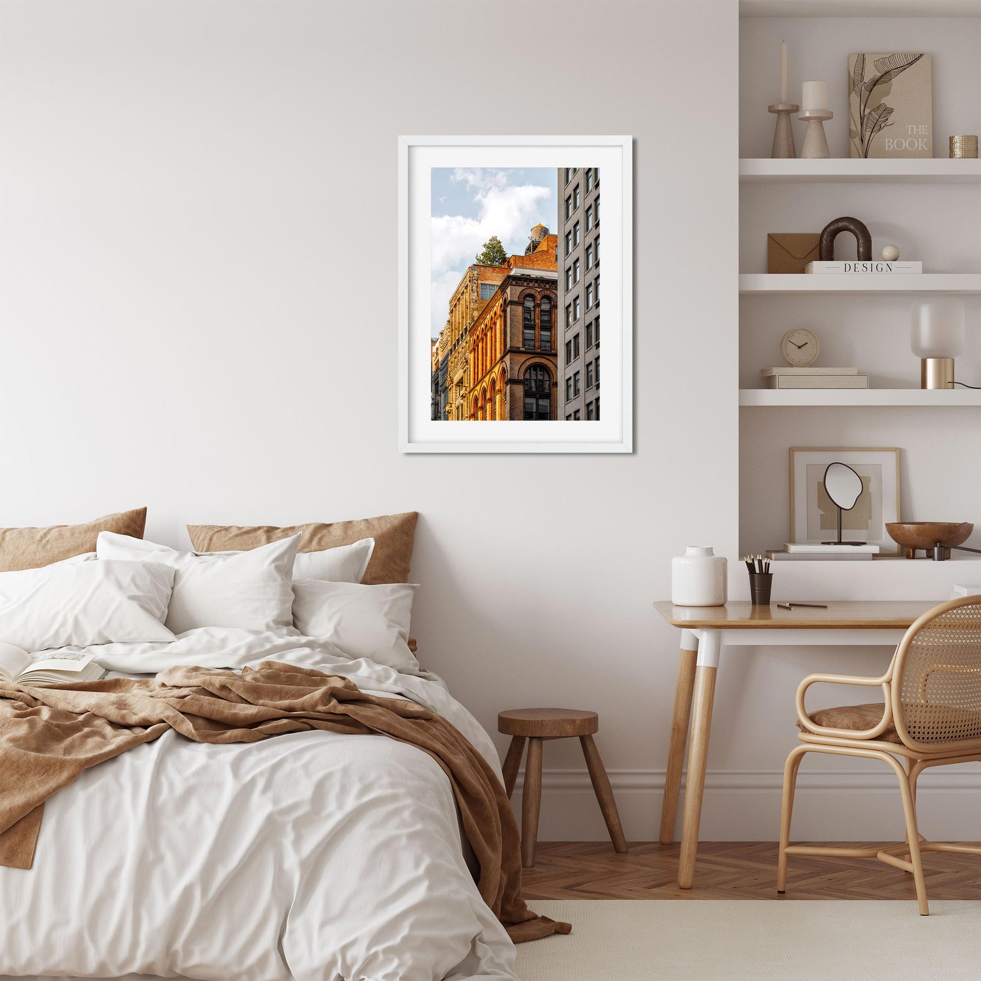Fine art print of Sunset at Broadway NoHo New York City
