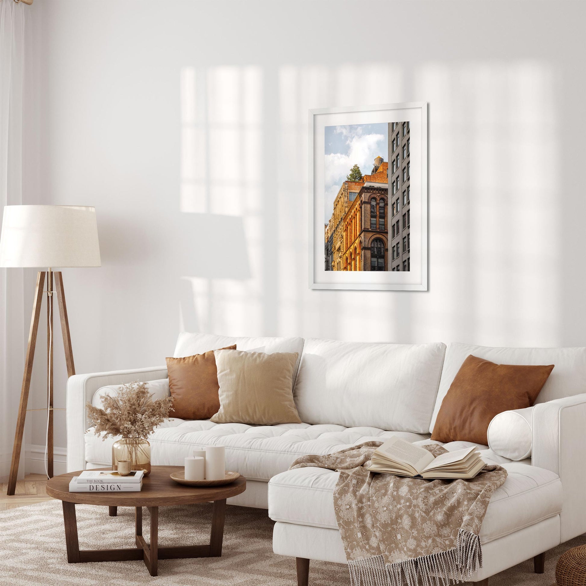 Fine art print of Sunset at Broadway NoHo New York City