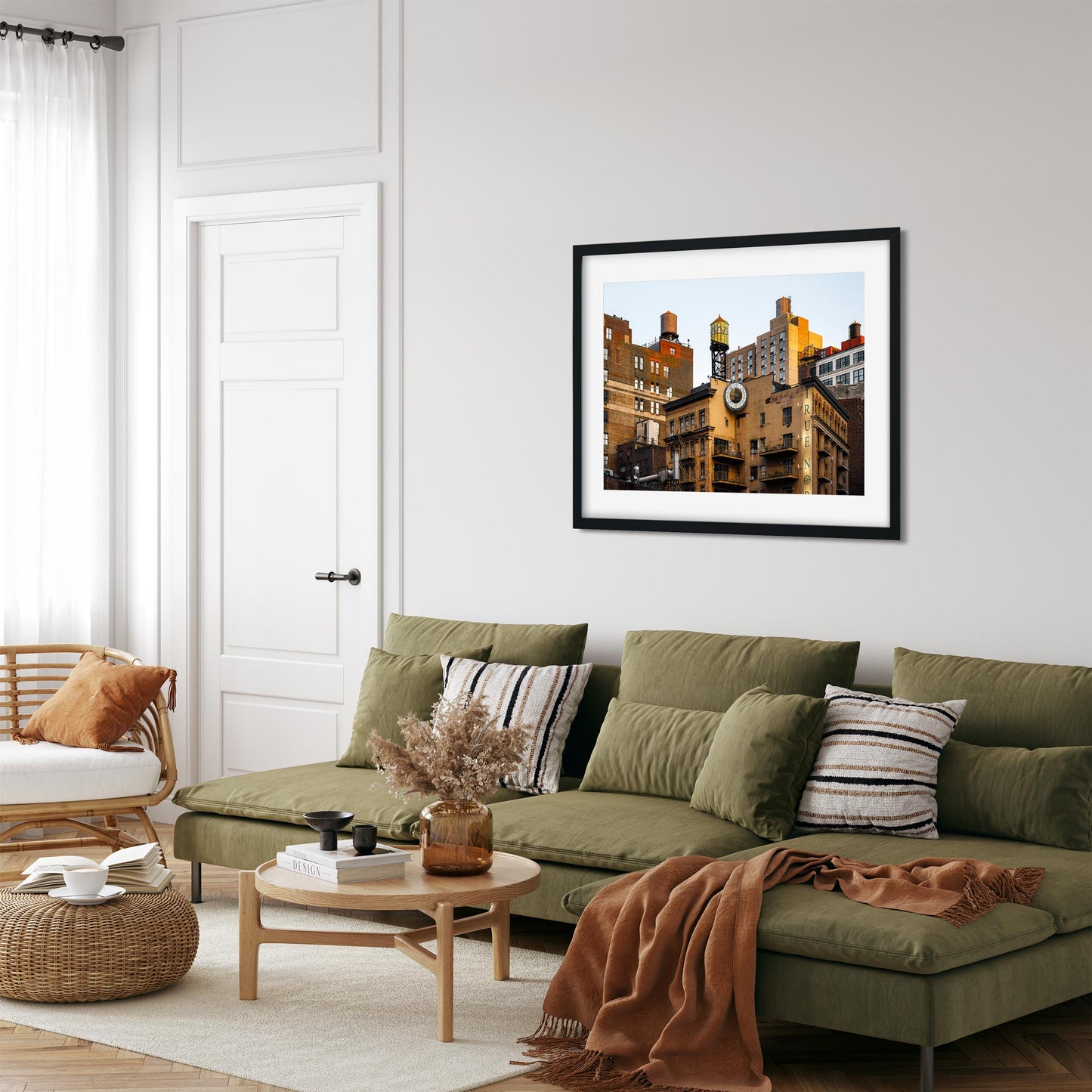 Fine art print of True North Gold Coast at 10 East 13th Street at Sunset