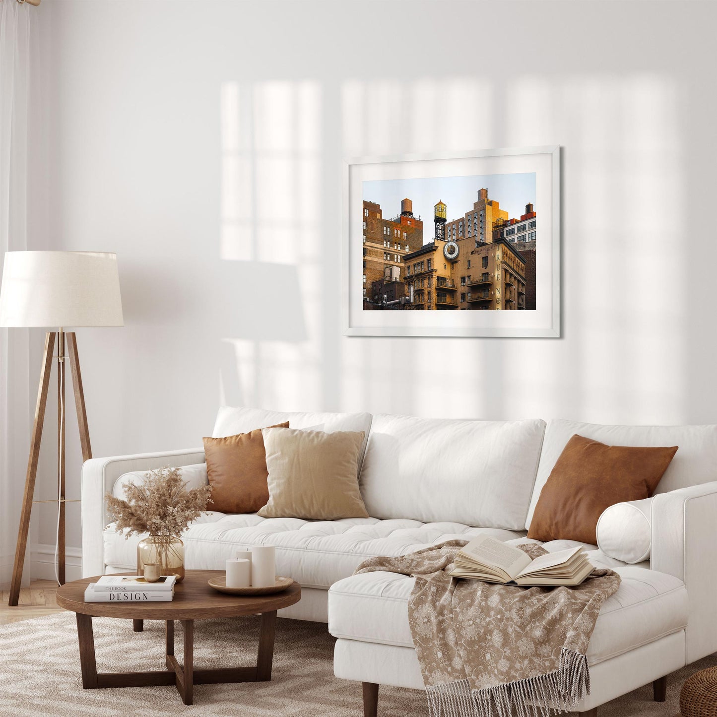 Fine art print of True North Gold Coast at 10 East 13th Street at Sunset