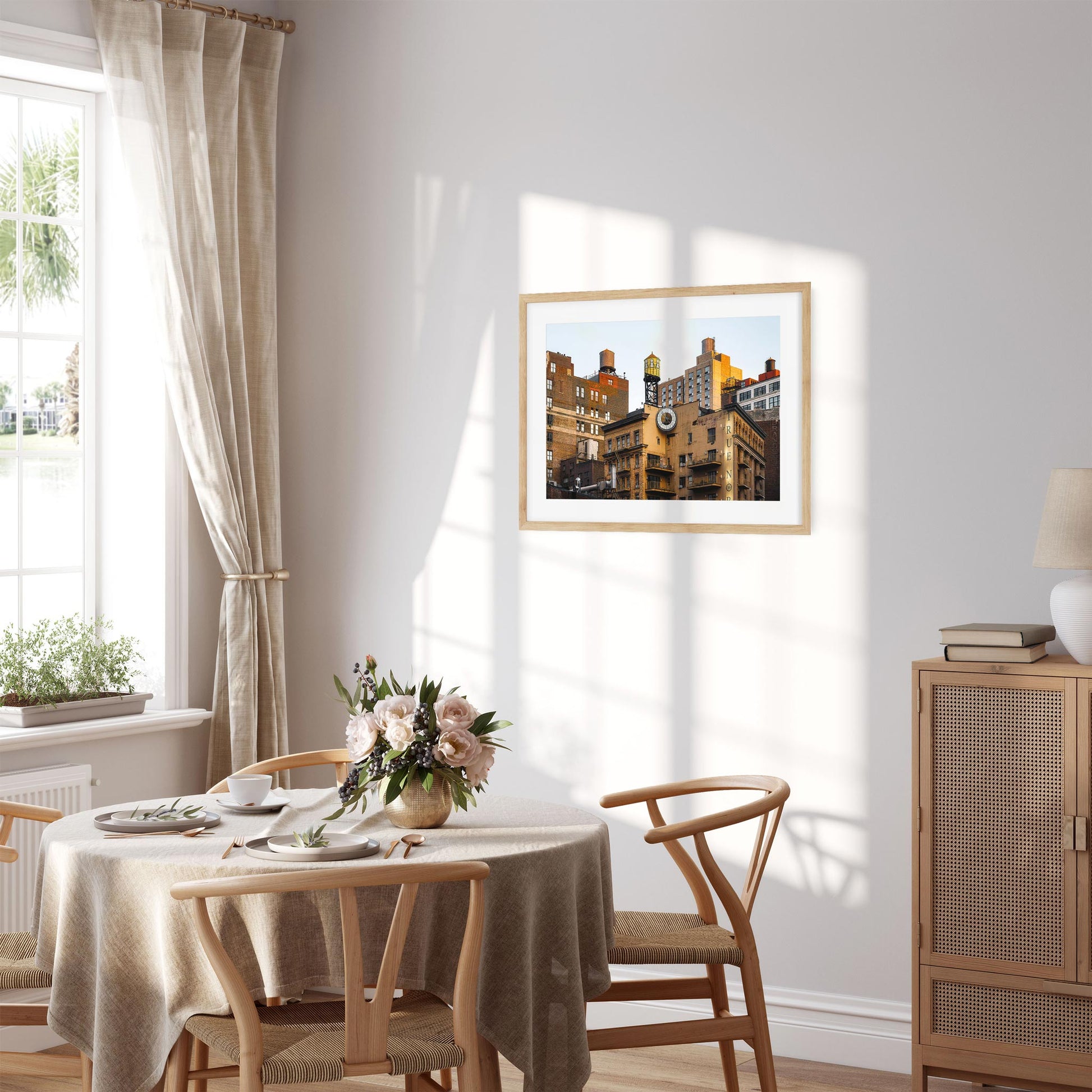 Fine art print of True North Gold Coast at 10 East 13th Street at Sunset