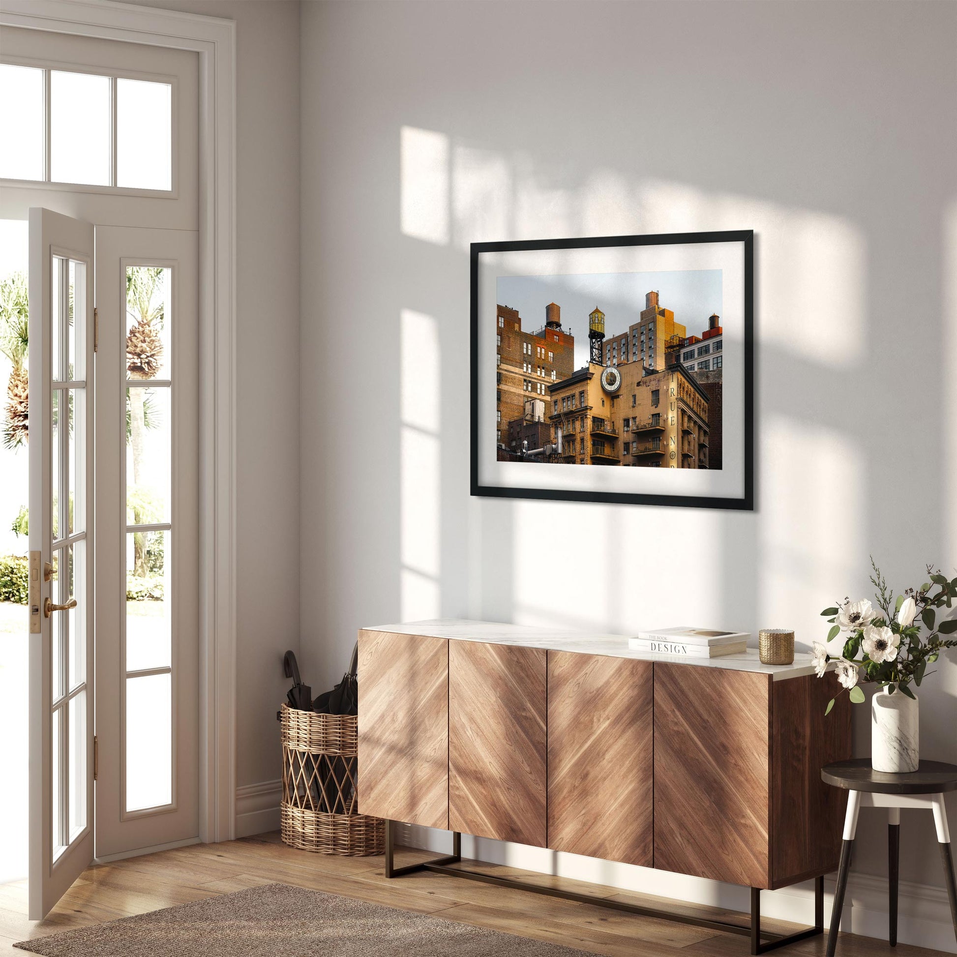 Fine art print of True North Gold Coast at 10 East 13th Street at Sunset