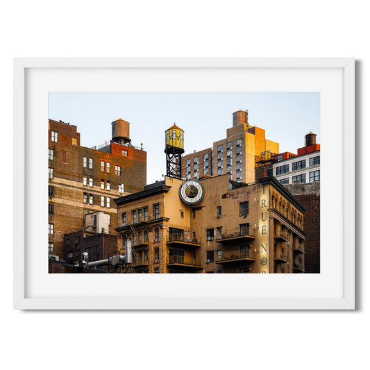 Fine art print of True North Gold Coast at 10 East 13th Street at Sunset