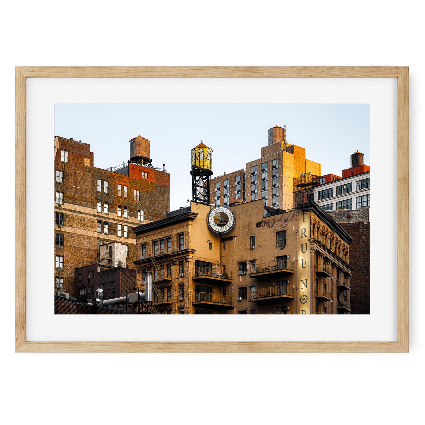 Fine art print of True North Gold Coast at 10 East 13th Street at Sunset