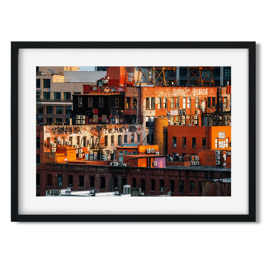 Fine art print of The Rooftop of DUMBO Brooklyn at Sunset 