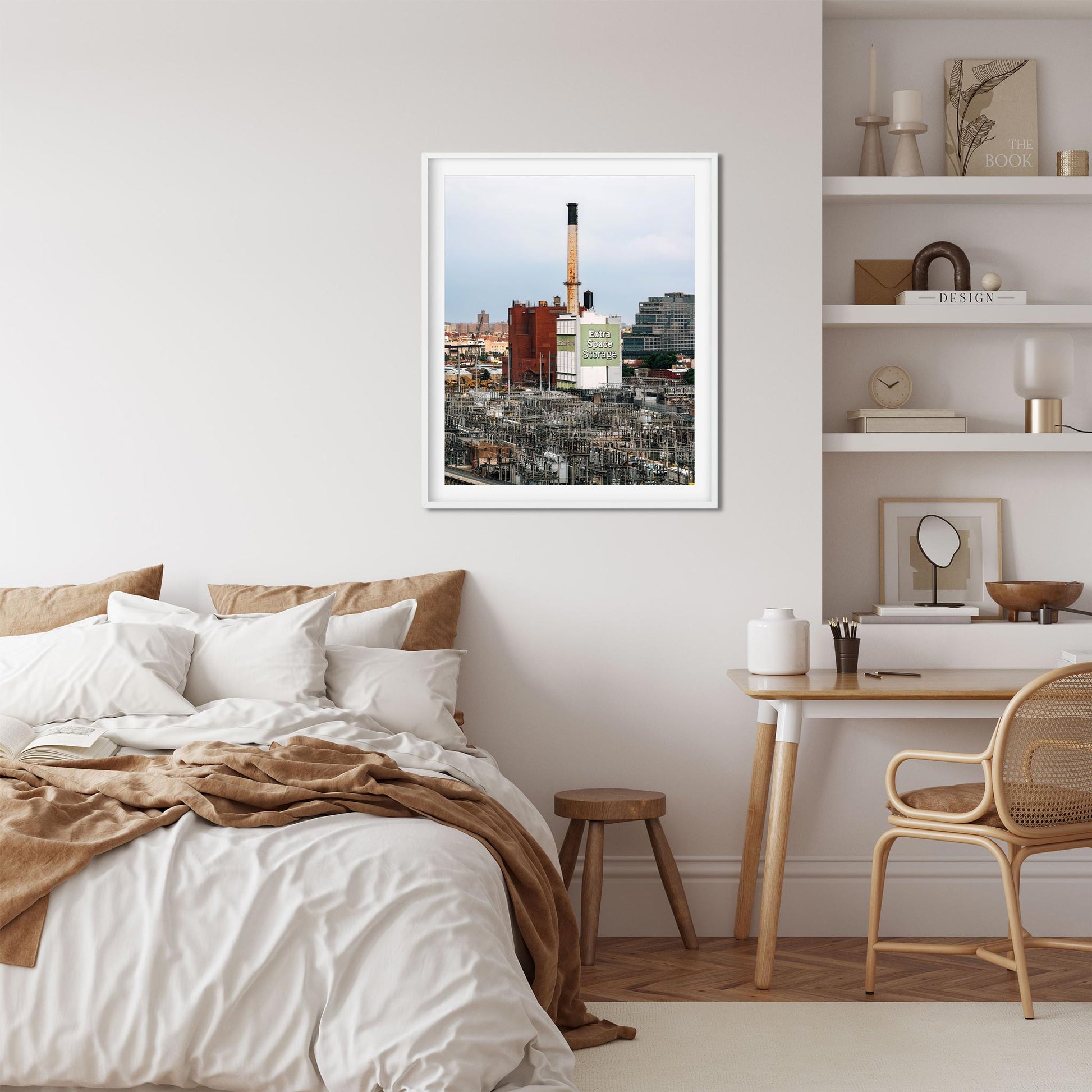 Fine art print of Water Tower in Vinegar Hill, Brooklyn