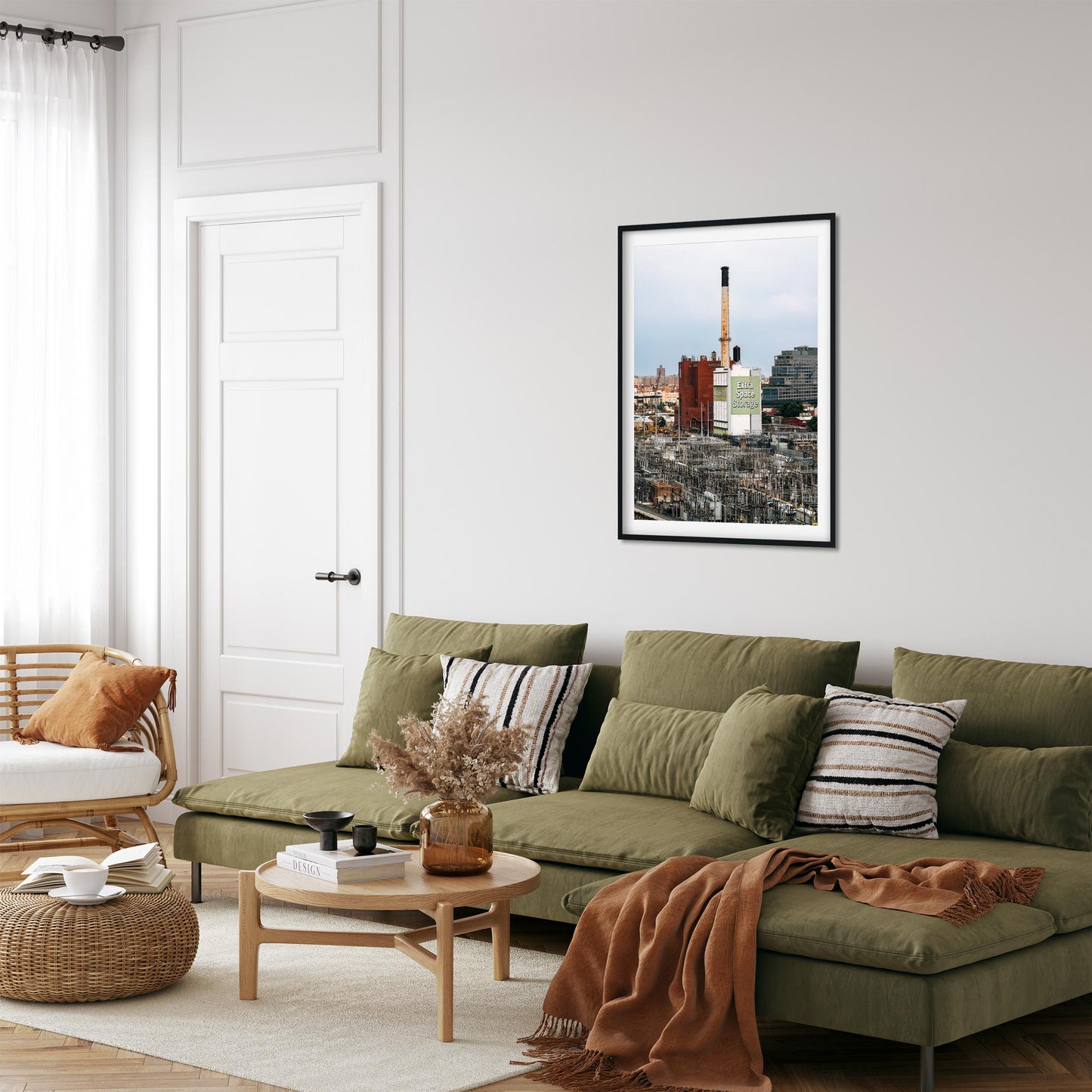 Fine art print of Water Tower in Vinegar Hill, Brooklyn
