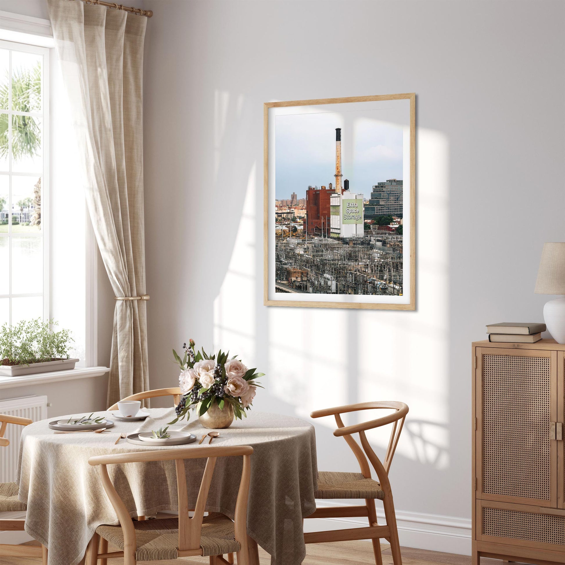 Fine art print of Water Tower in Vinegar Hill, Brooklyn