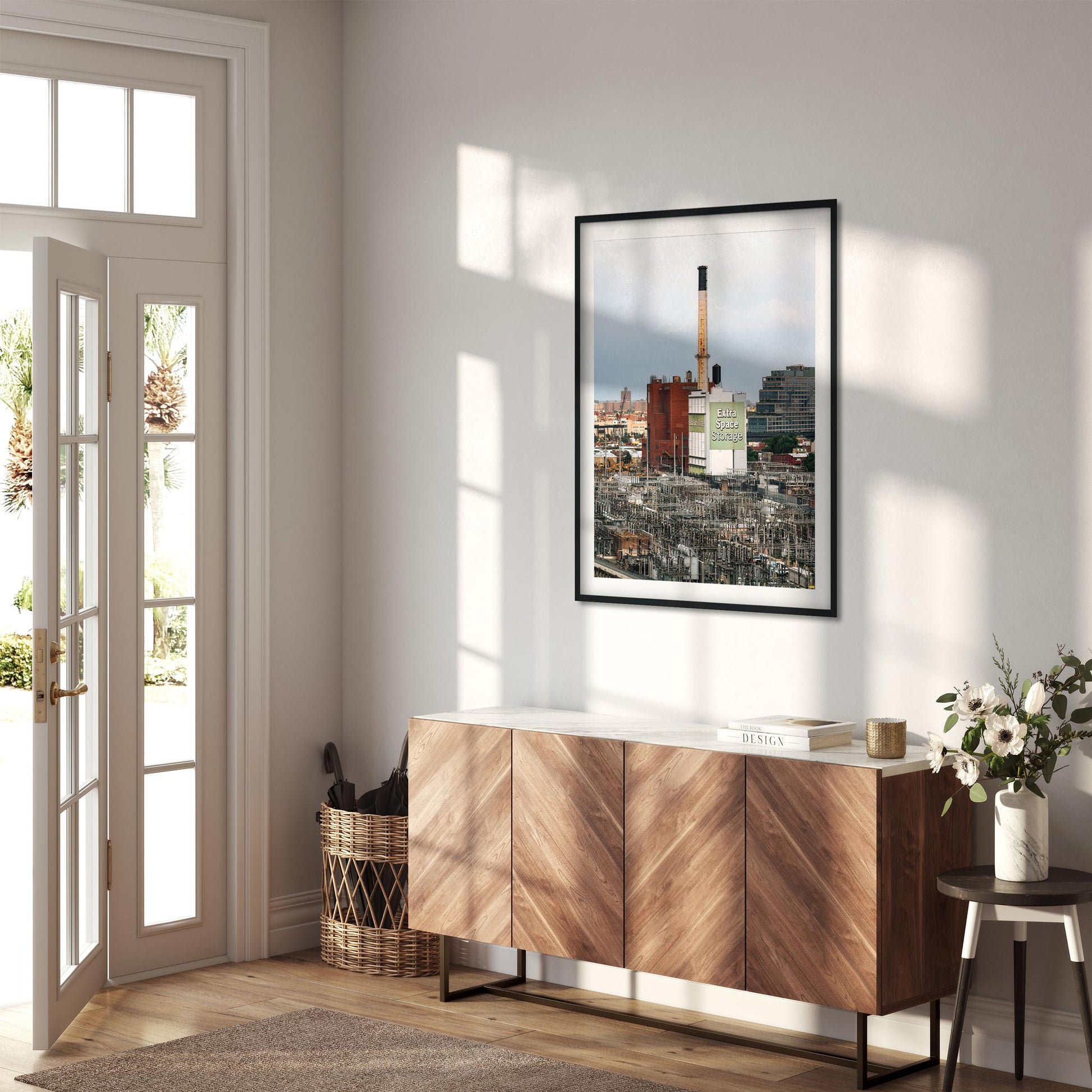 Fine art print of Water Tower in Vinegar Hill, Brooklyn