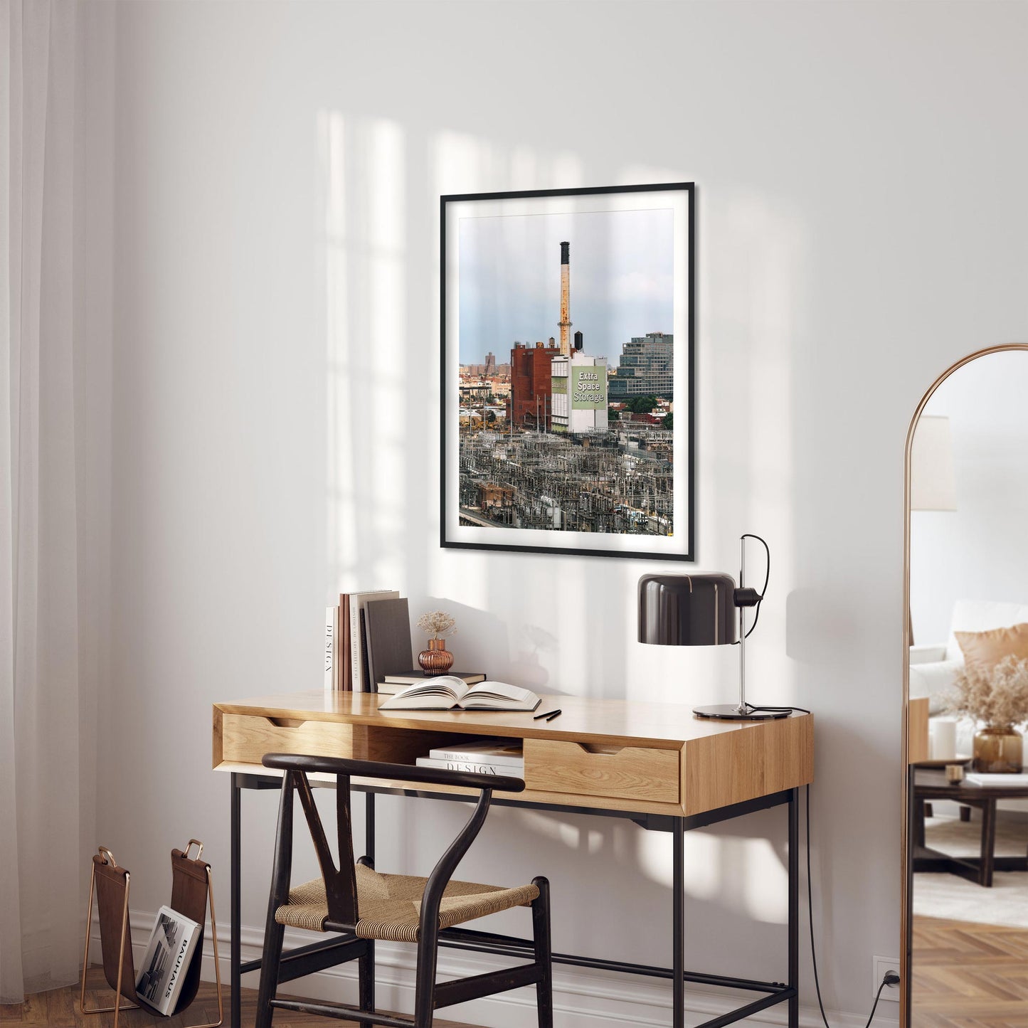 Fine art print of Water Tower in Vinegar Hill, Brooklyn