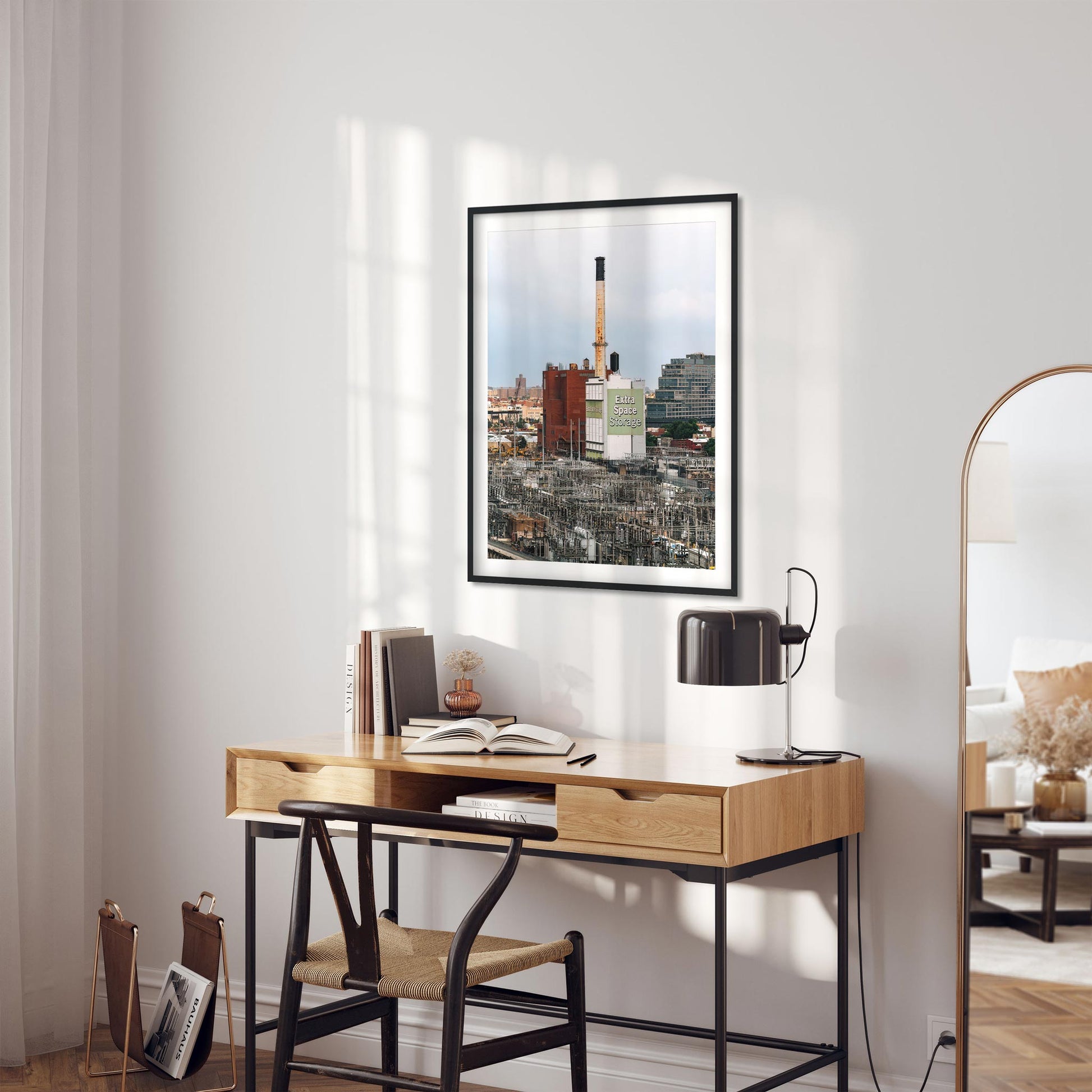 Fine art print of Water Tower in Vinegar Hill, Brooklyn