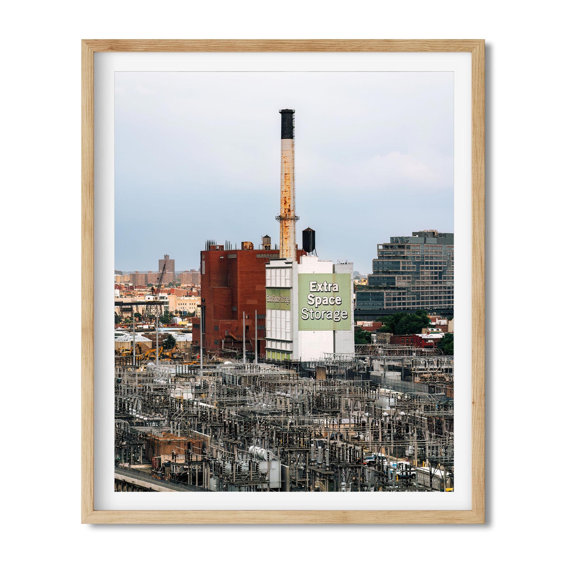 Fine art print of Water Tower in Vinegar Hill, Brooklyn