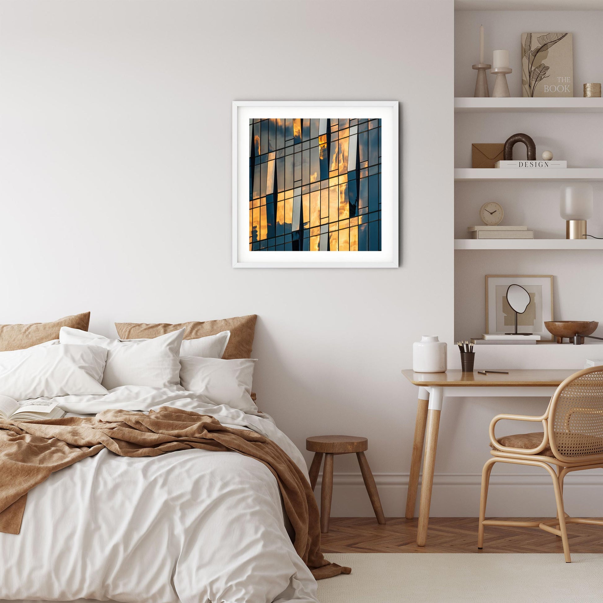 Fine art print of abstract One Manhattan Square New York City
