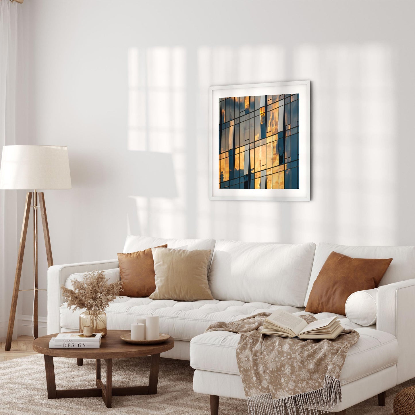 Fine art print of abstract One Manhattan Square New York City