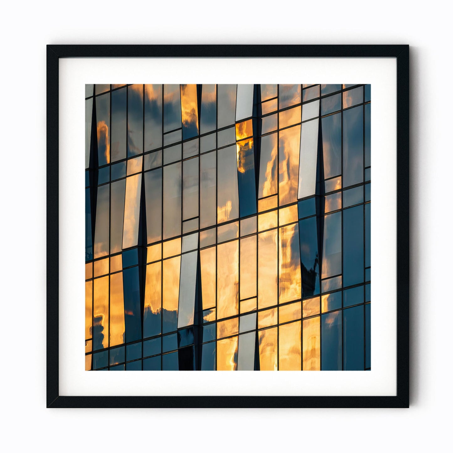 Fine art print of abstract One Manhattan Square New York City