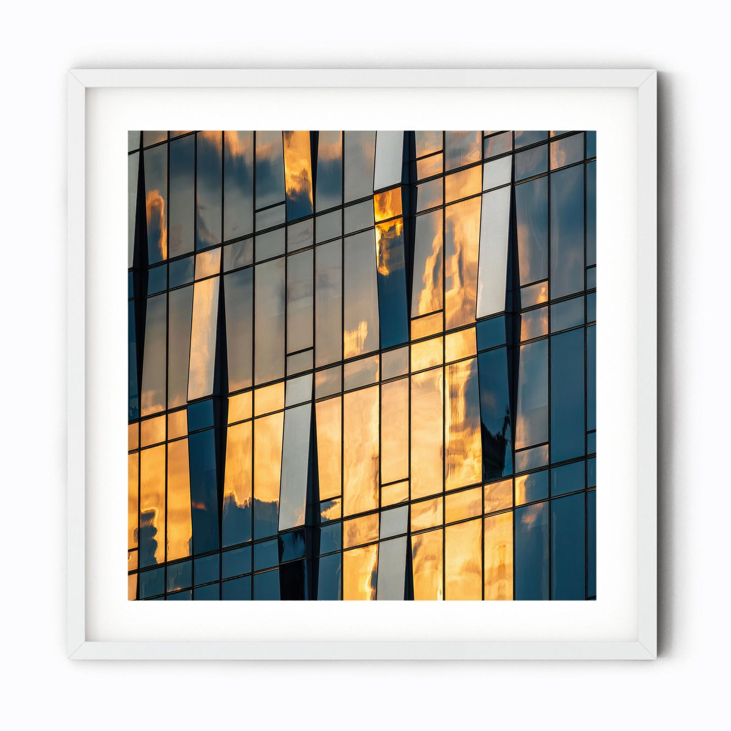 Fine art print of abstract One Manhattan Square New York City