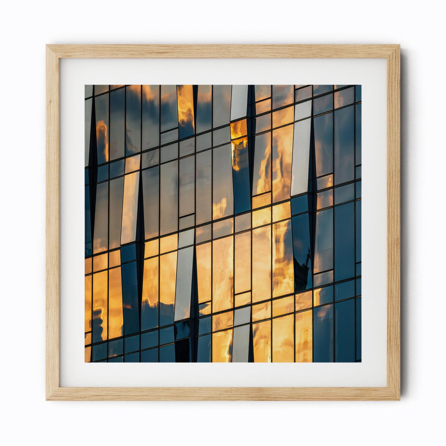 Fine art print of abstract One Manhattan Square New York City