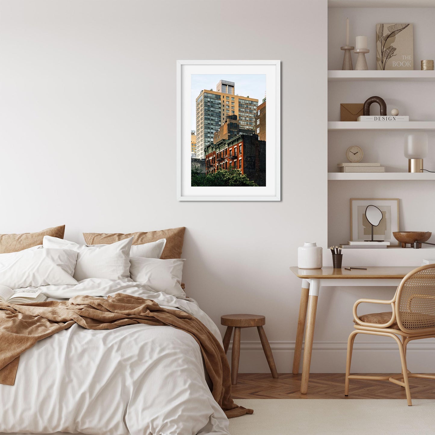 Fine art print of West 35th Street and Ninth Ave Midtown Manhattan