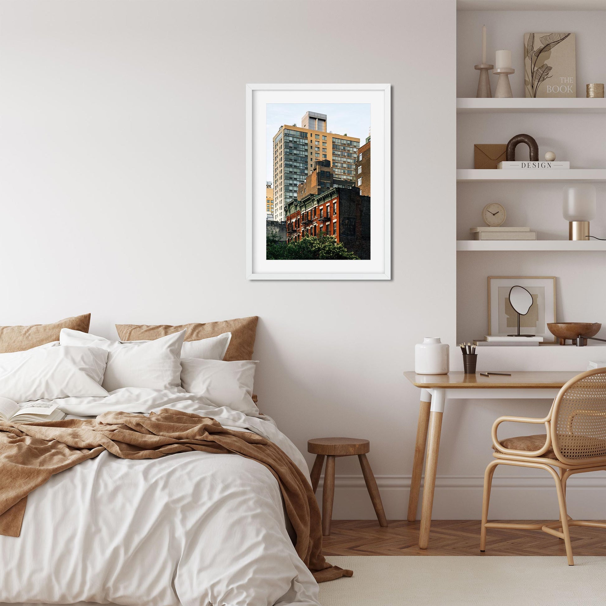 Fine art print of West 35th Street and Ninth Ave Midtown Manhattan