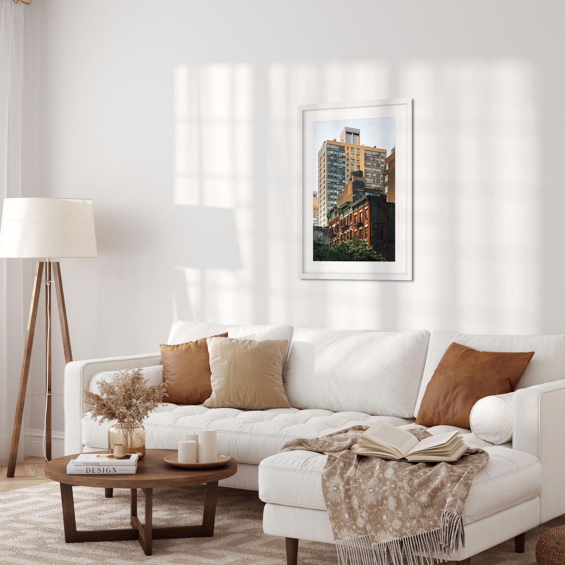 Fine art print of West 35th Street and Ninth Ave Midtown Manhattan