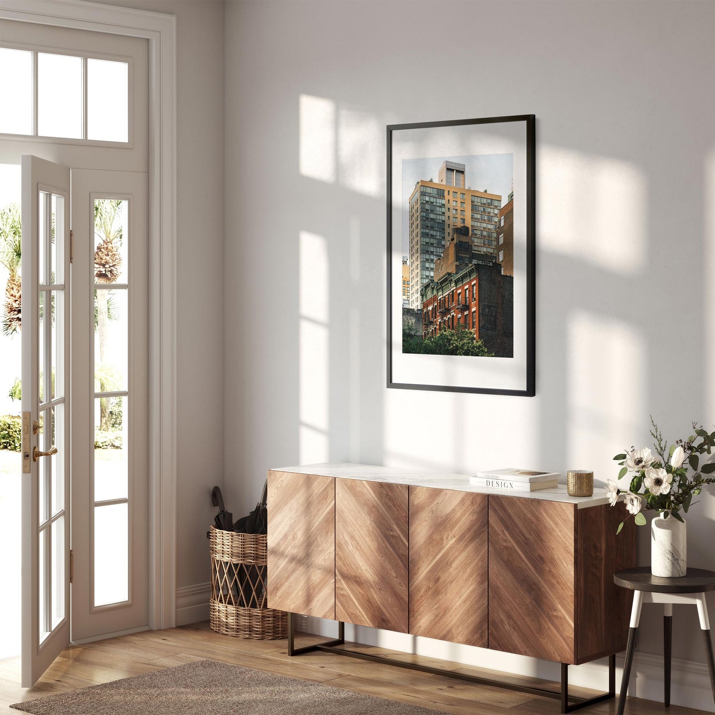 Fine art print of West 35th Street and Ninth Ave Midtown Manhattan