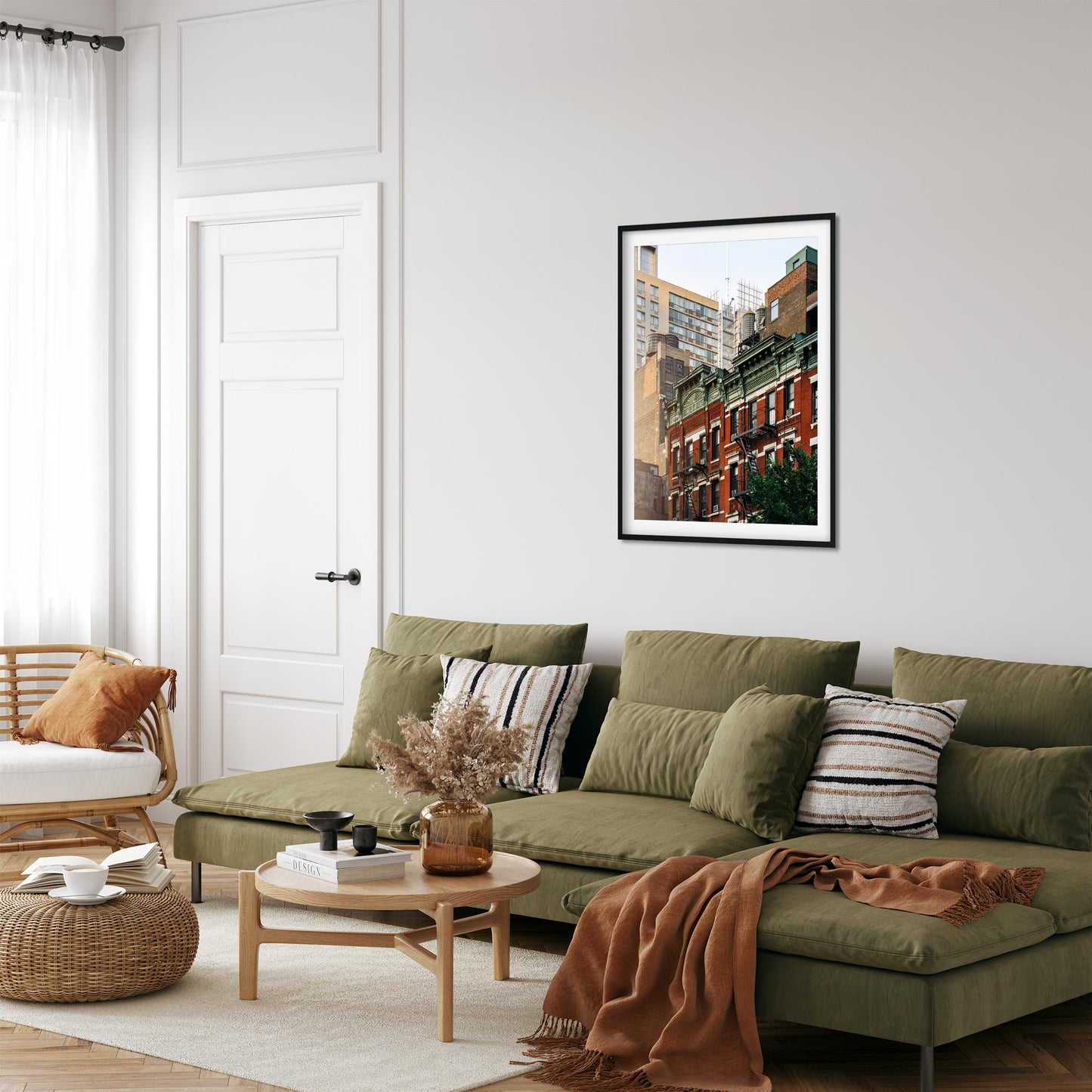 Fine art print of Water Tower on 360 W 36th St in Garment District NYC