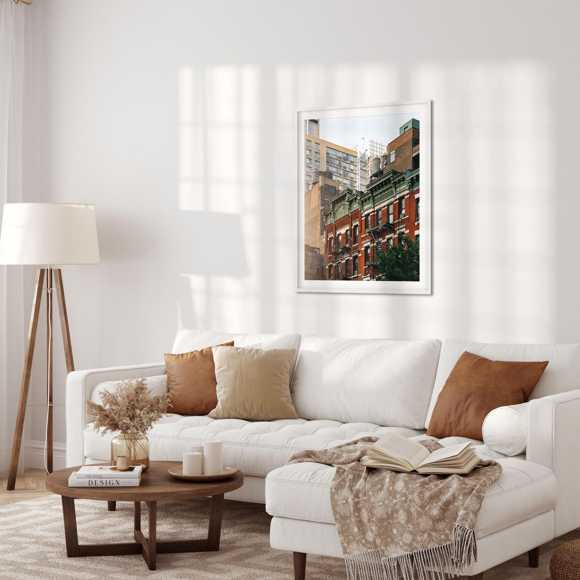 Fine art print of Water Tower on 360 W 36th St in Garment District NYC