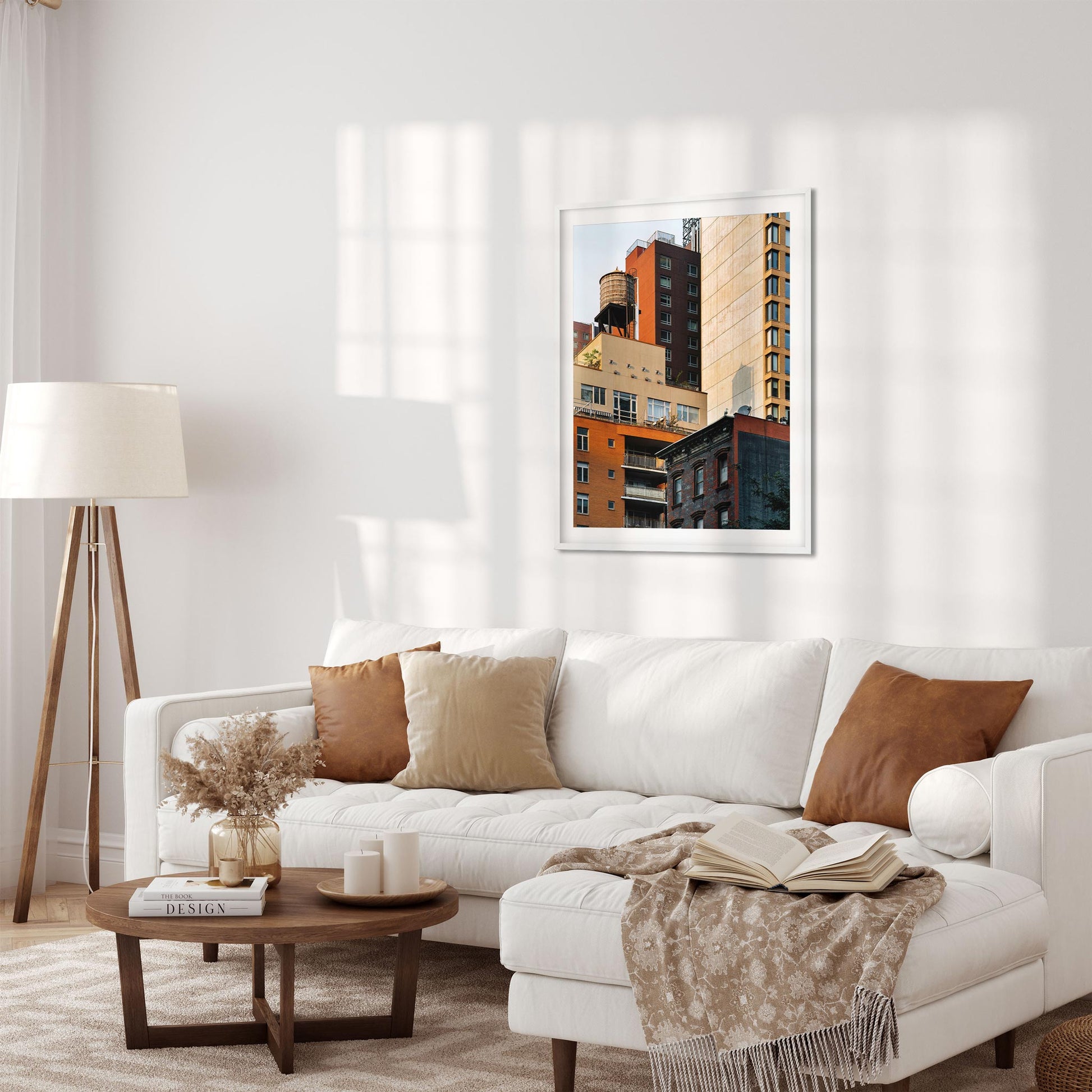 Fine art print of Water Tower on 502 9th Ave in Garment District NYC