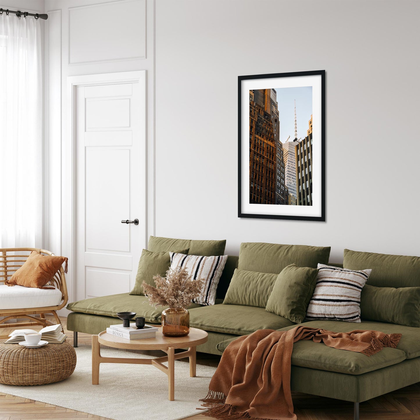 Fine art print of Facades of 10 Times Square Midtown Manhattan