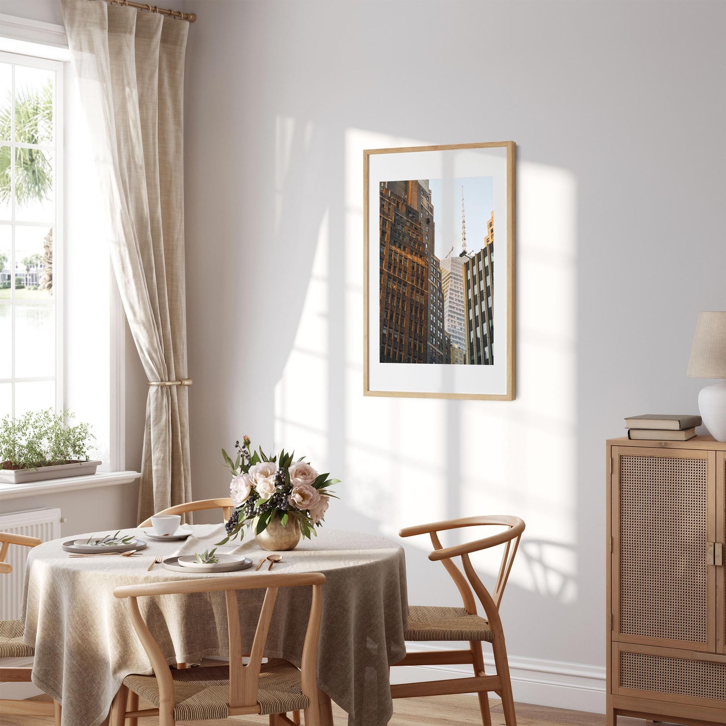 Fine art print of Facades of 10 Times Square Midtown Manhattan