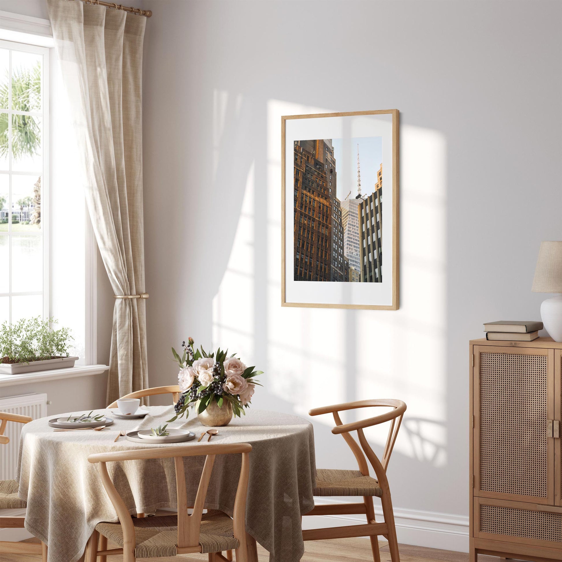 Fine art print of Facades of 10 Times Square Midtown Manhattan